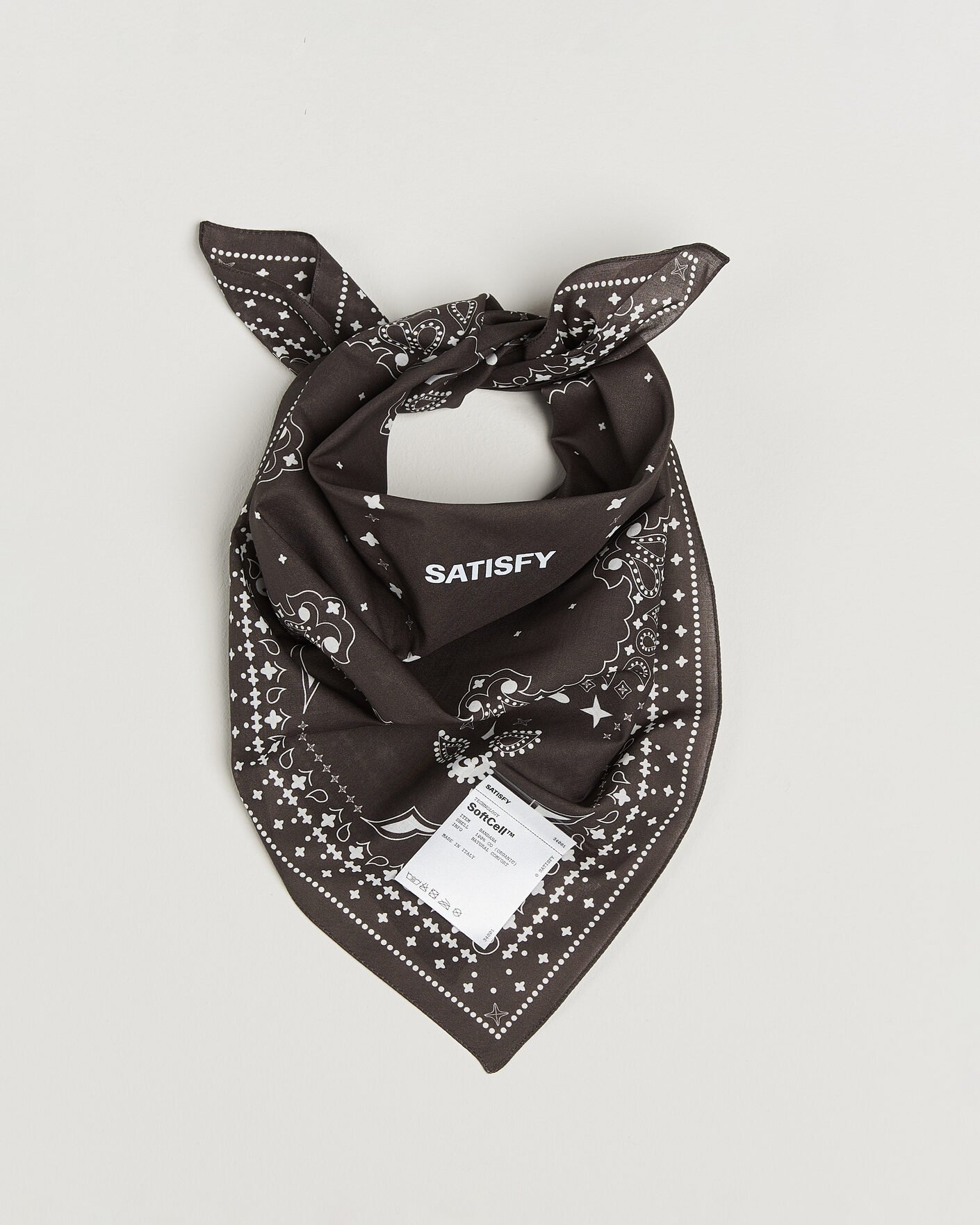 Herre | Tørklæde | Satisfy | SoftCell Bandana Sun Bleached Rain Drum