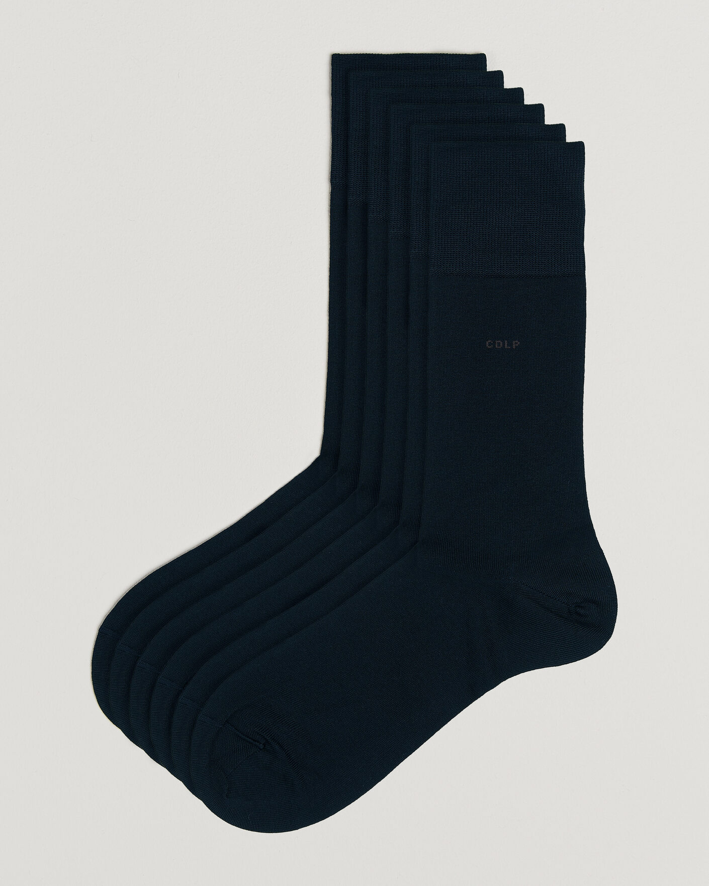 Herre | Undertøj | CDLP | 6-Pack Mid Length Socks Dark Navy