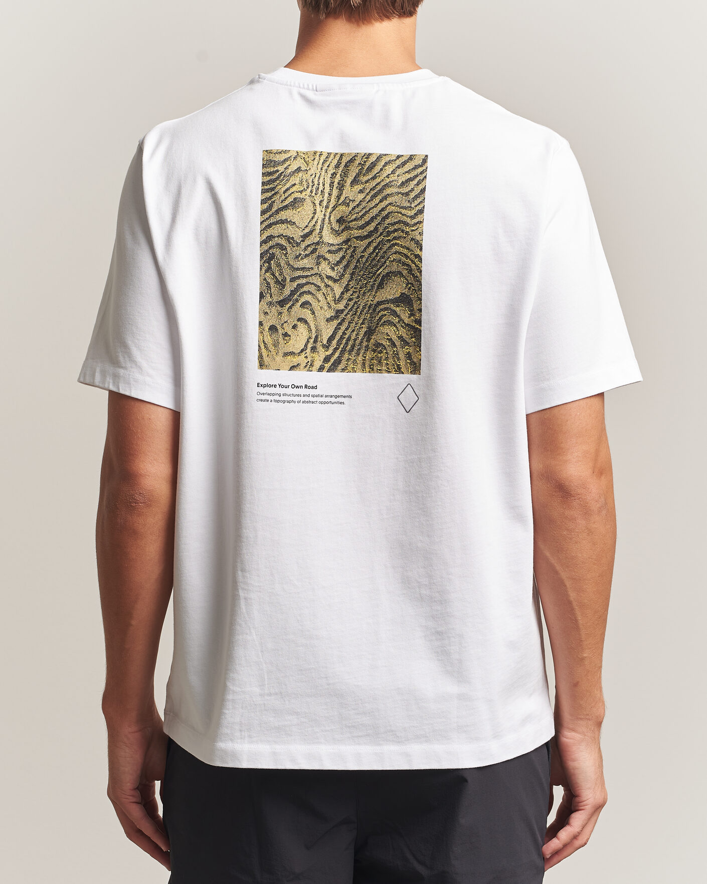 Herre | T-Shirts | Pas Normal Studios | Off-Race Graphic T-Shirt White