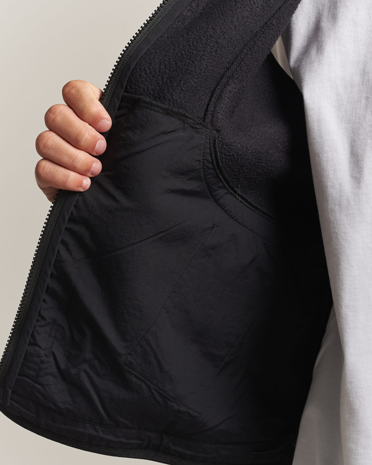 Herre | Trøjer | Pas Normal Studios | Off-Race Pile Fleece Black