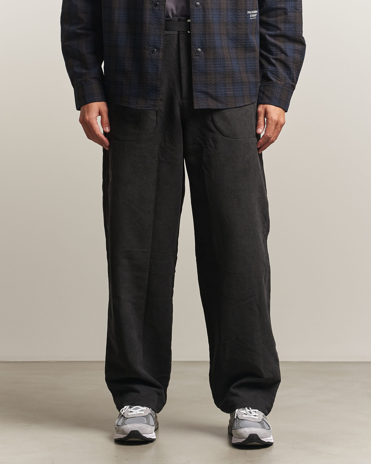 Herre | Bukser | Pas Normal Studios | Off-Race Tech Corduroy Pants Black