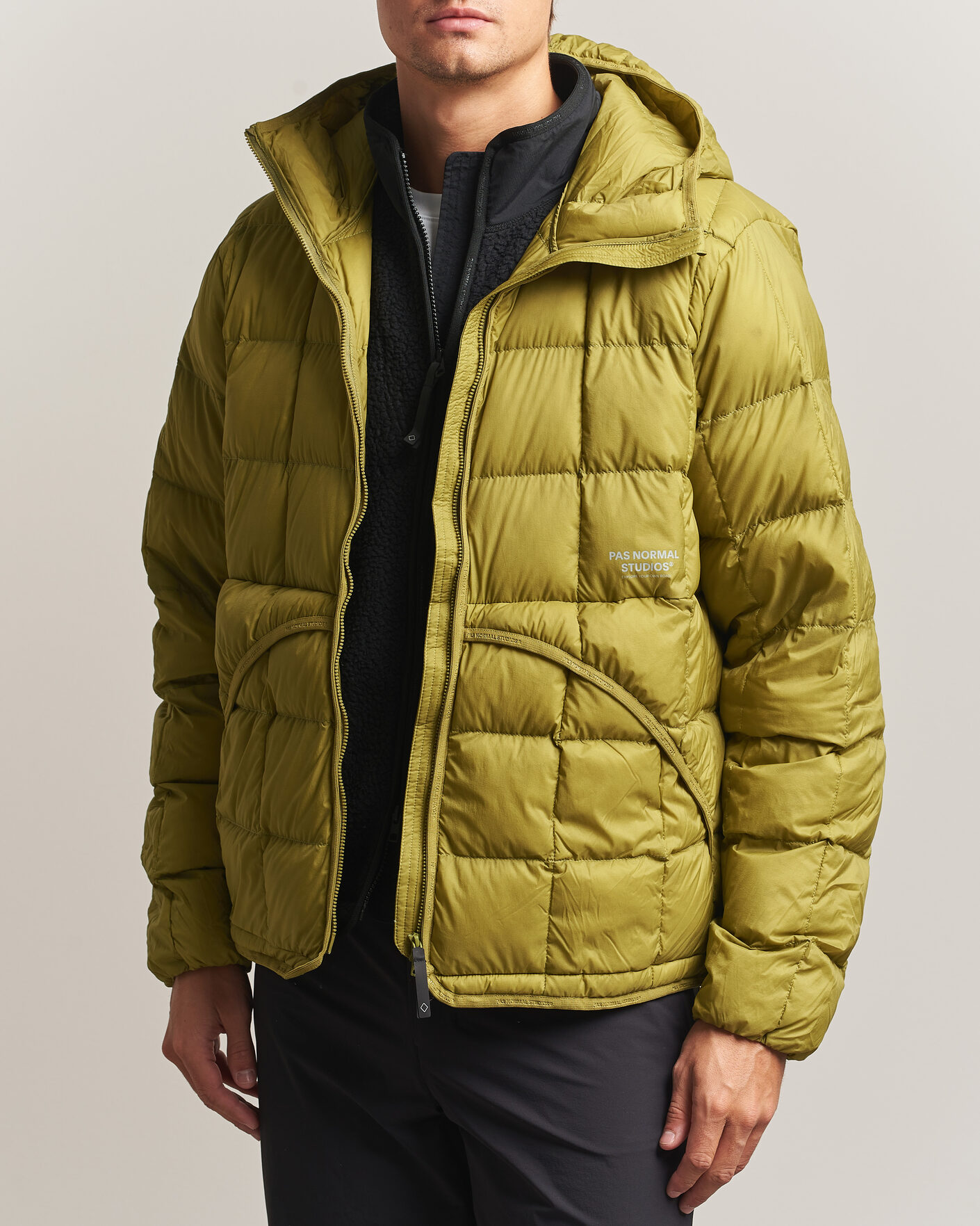 Herre | Jakker | Pas Normal Studios | Off-Race Down Liner Jacket Dark Lime