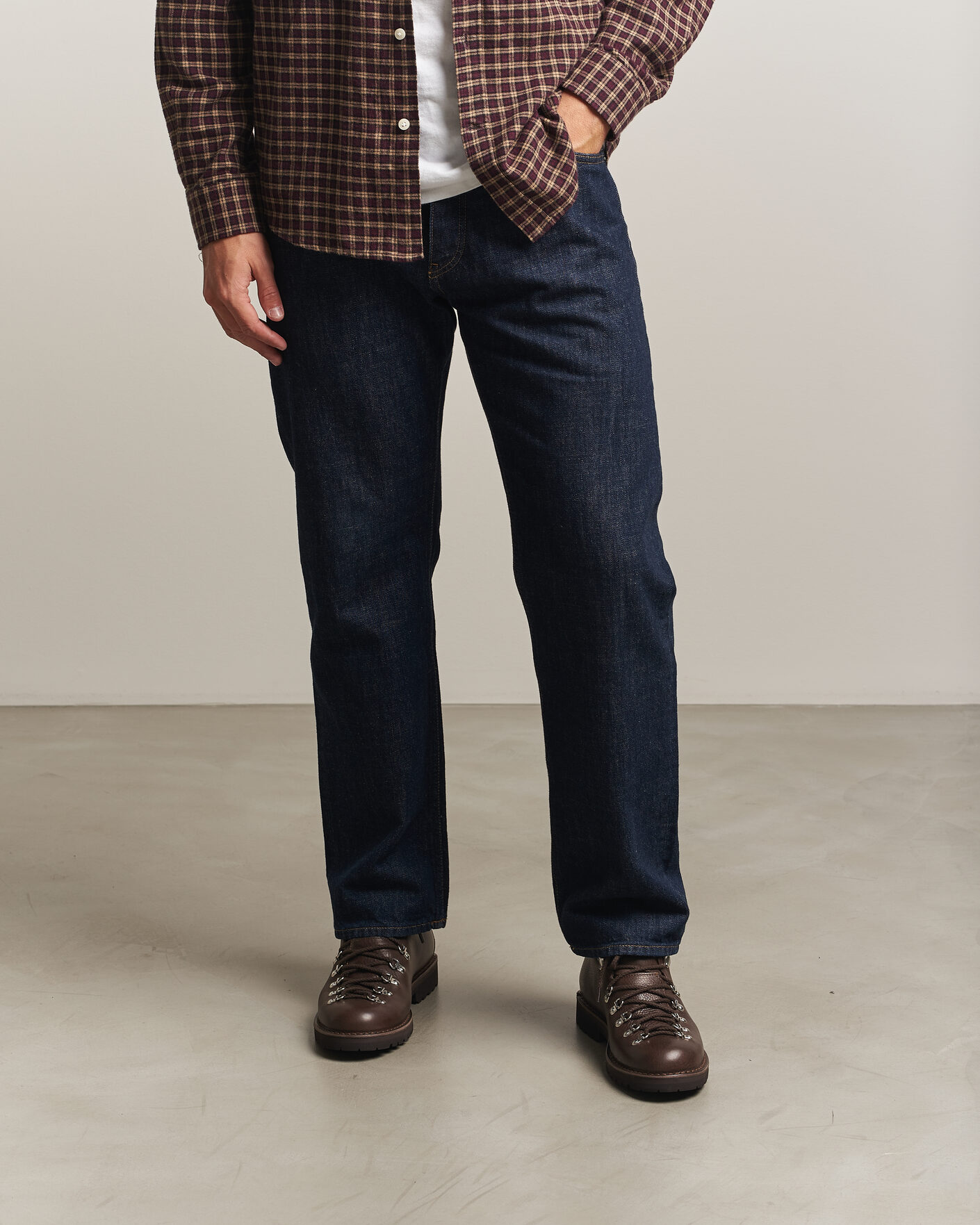 Herre | Støvler | NN07 | Fracap M127 Grained Leather Boot Dark Brown