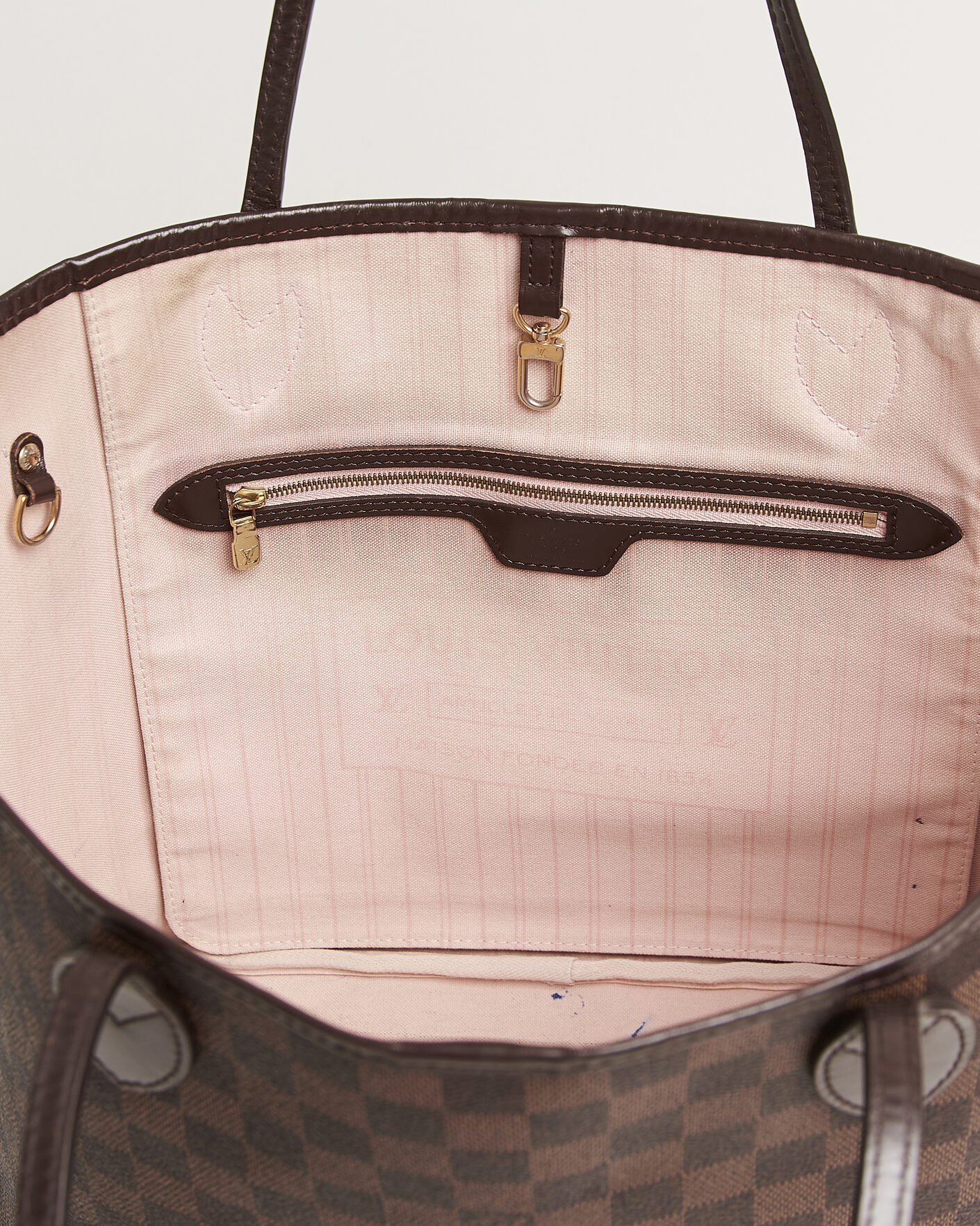 Herre | Pre-Owned & Vintage Bags | Louis Vuitton Pre-Owned | Neverfull MM  Damier Ebene