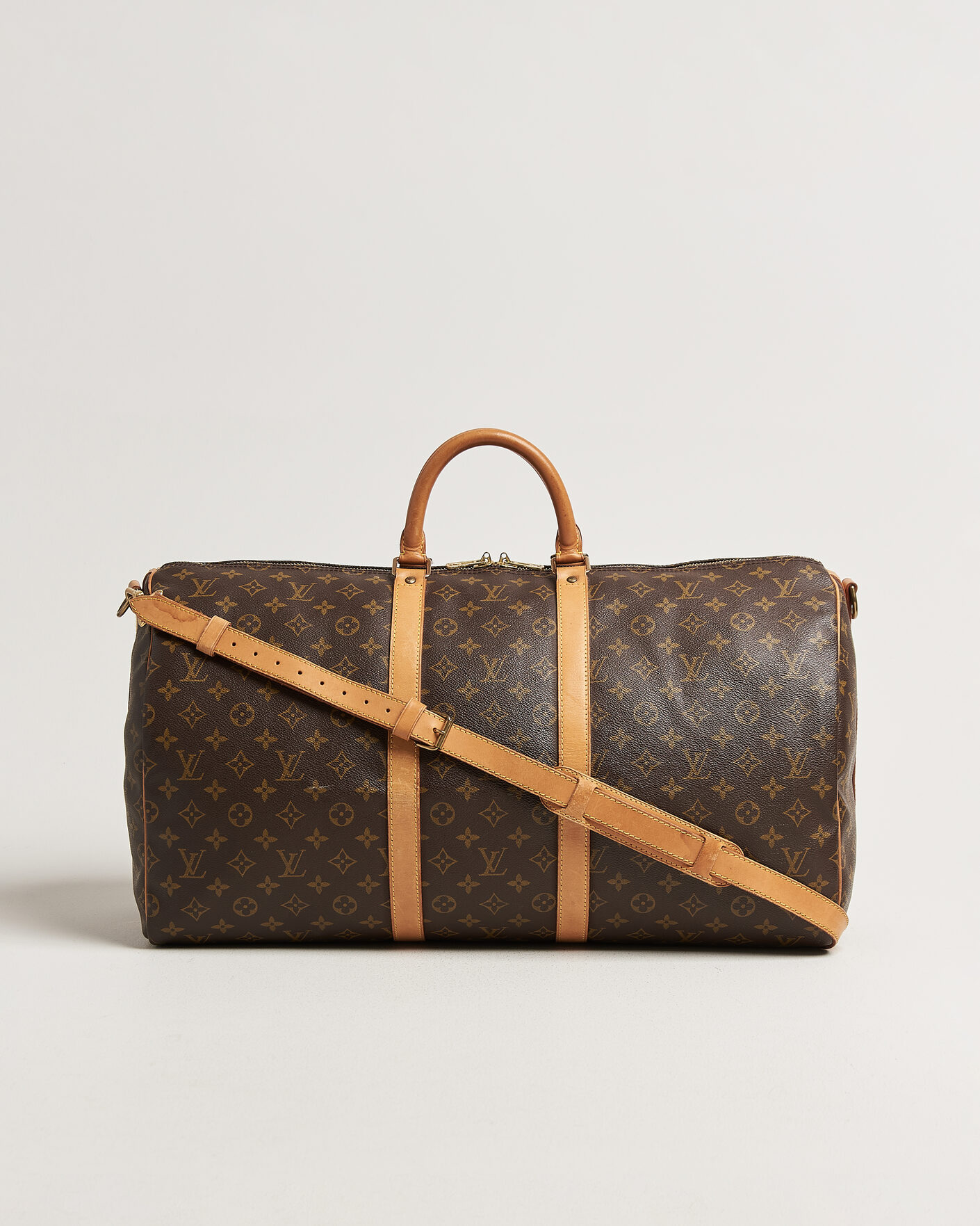 Herre | Pre-Owned & Vintage Bags | Louis Vuitton Pre-Owned | Keepall Bandouliére 55 Monogram