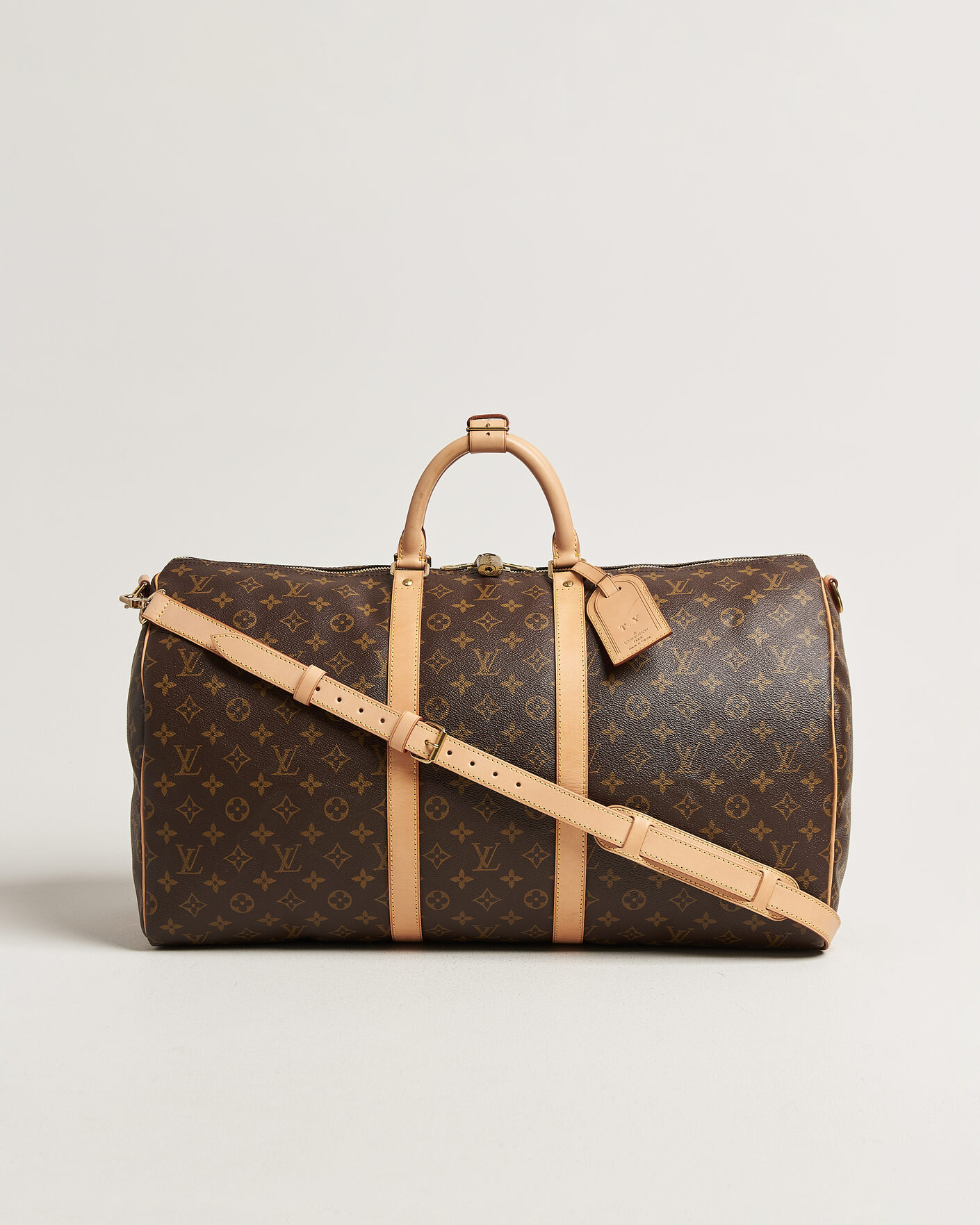 Herre | Pre-Owned & Vintage Bags | Louis Vuitton Pre-Owned | Keepall Bandouliére 55 Monogram