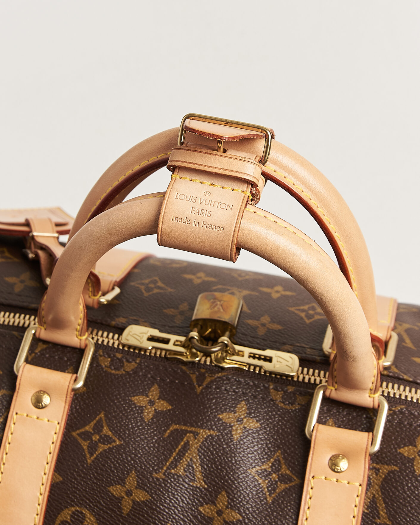 Herre | Pre-Owned & Vintage Bags | Louis Vuitton Pre-Owned | Keepall Bandouliére 55 Monogram
