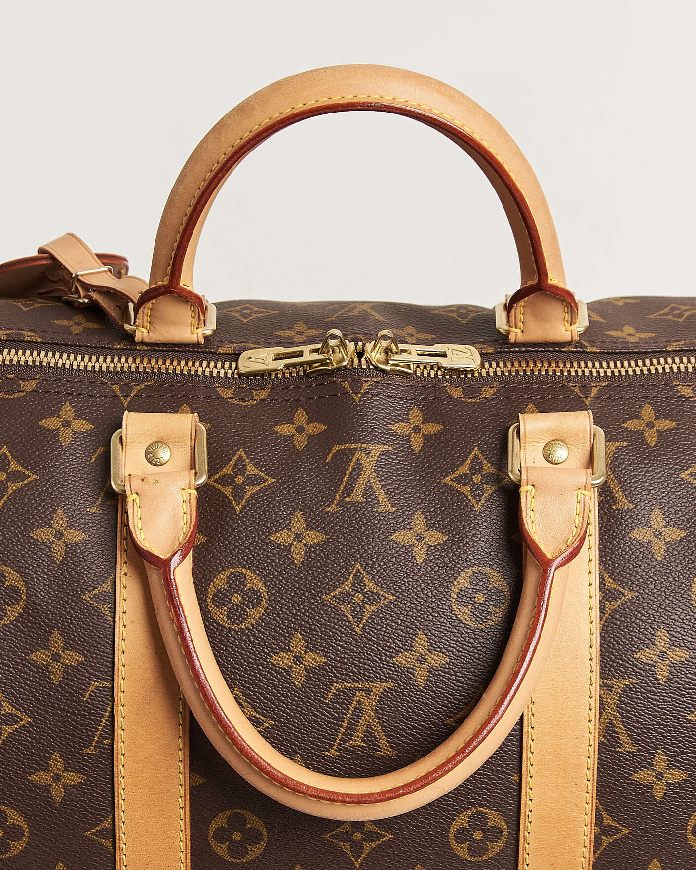 Herre | Pre-Owned & Vintage Bags | Louis Vuitton Pre-Owned | Keepall Bandouliére 55 Monogram