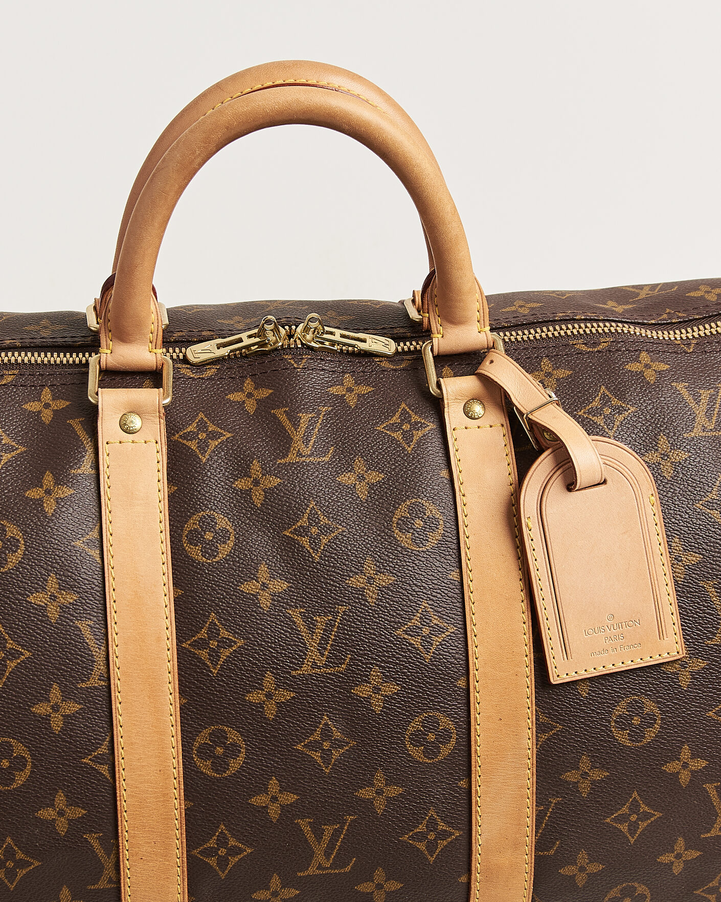 Herre | Pre-Owned & Vintage Bags | Louis Vuitton Pre-Owned | Keepall Bandouliére 55 Monogram