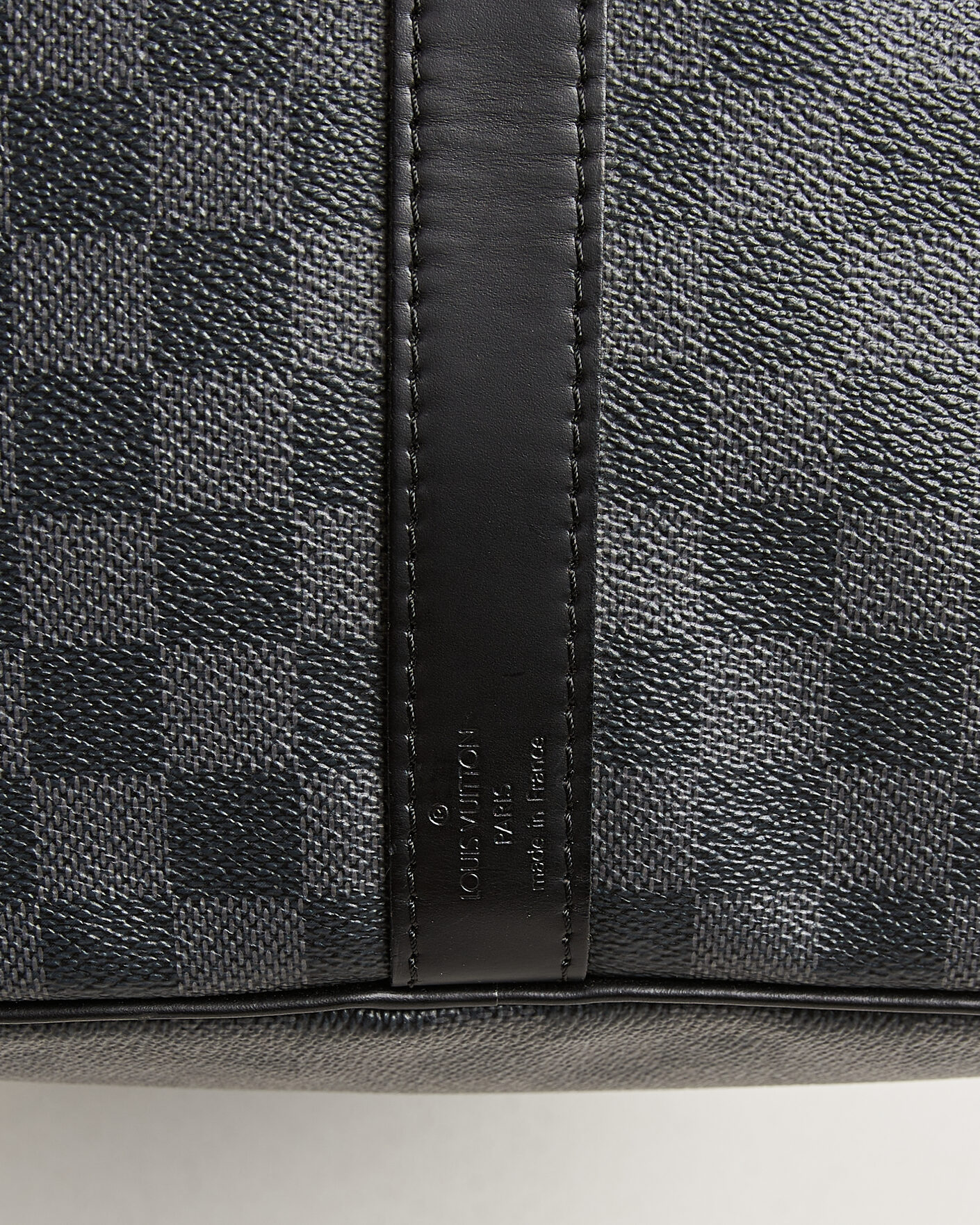 Herre | Pre-Owned & Vintage Bags | Louis Vuitton Pre-Owned | Keepall Bandouliére 55 Damier Graphite