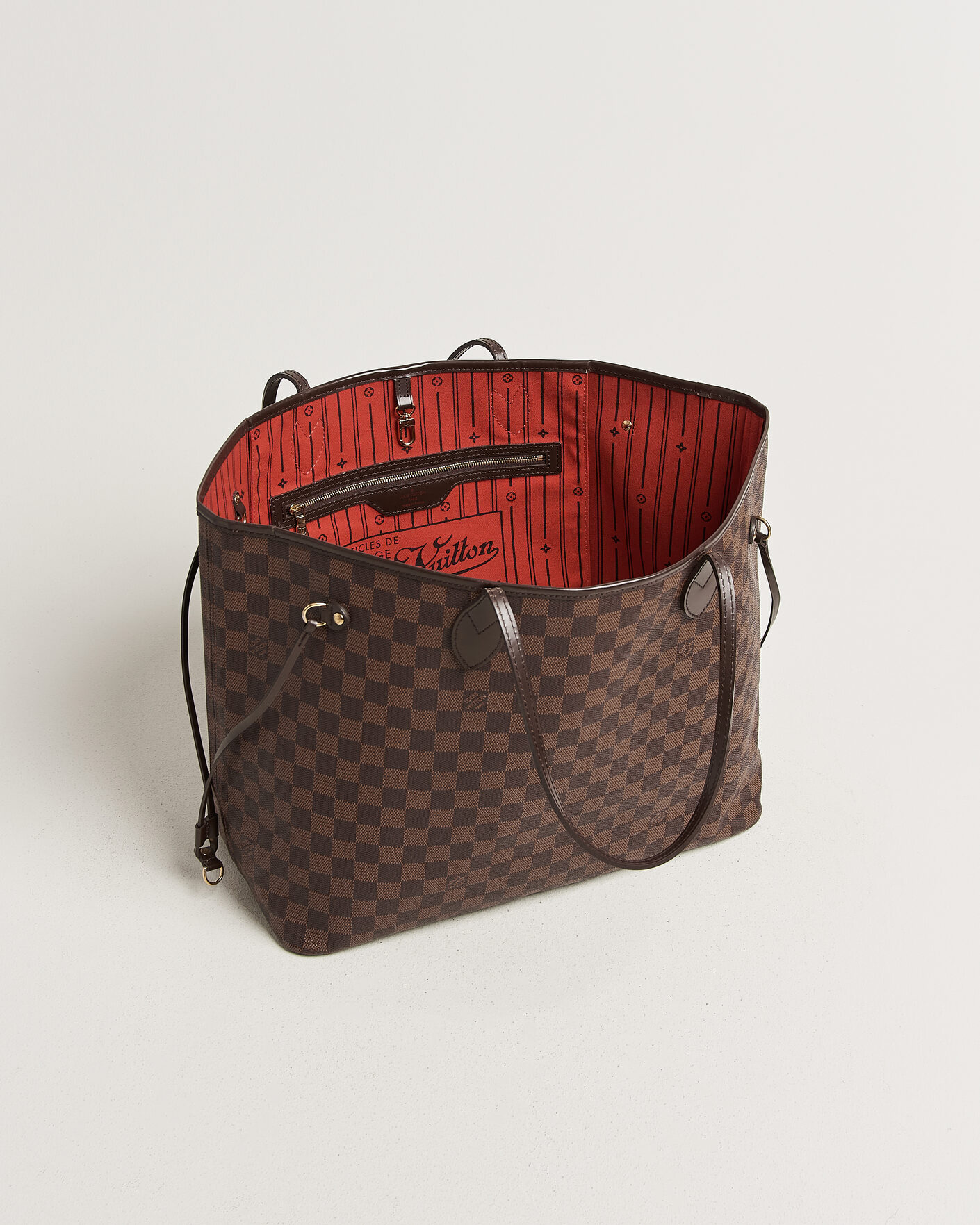 Herre | Pre-Owned & Vintage Bags | Louis Vuitton Pre-Owned | Neverfull GM Damier Ebene