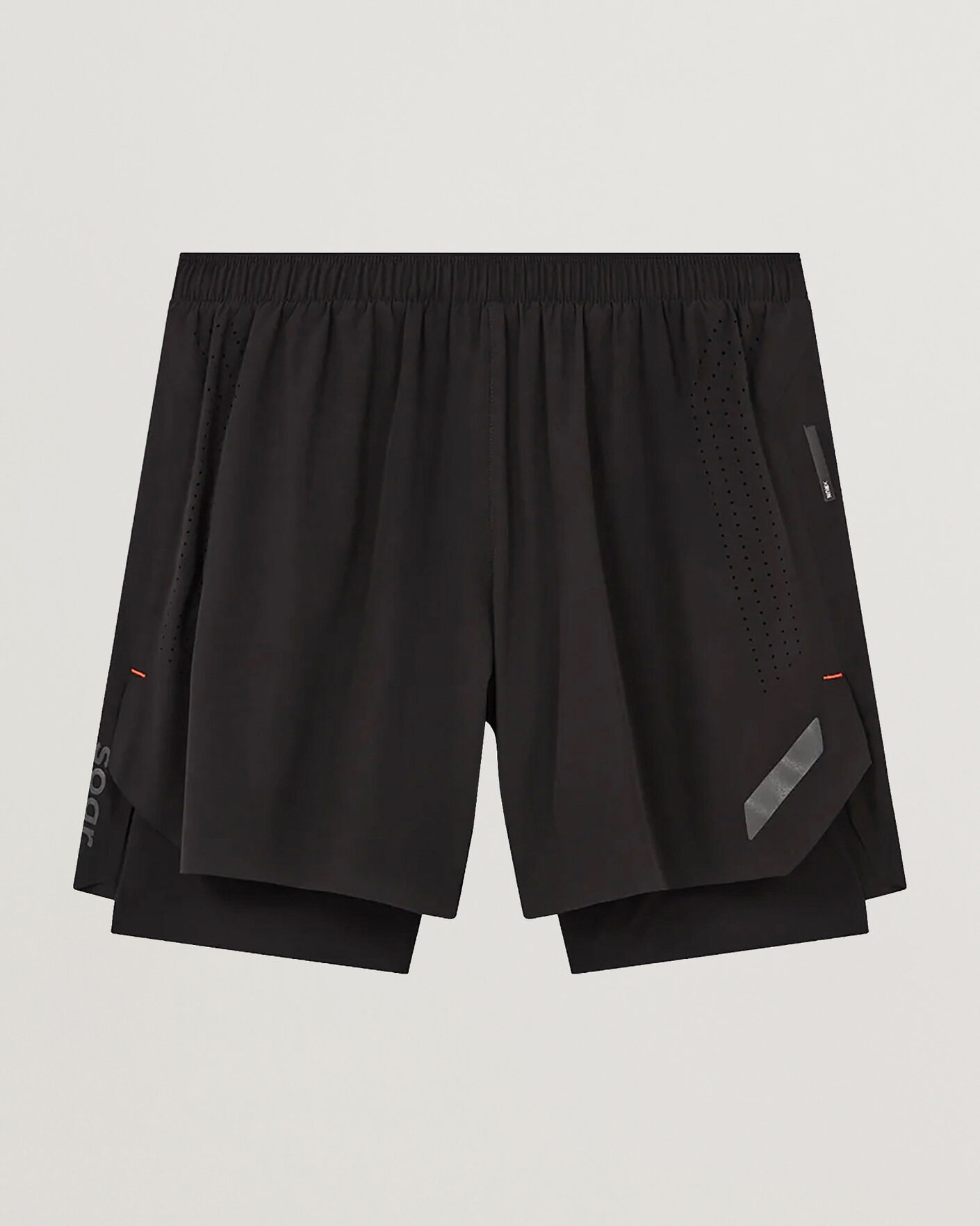 Herre | Shorts | SOAR Running | Dual Run Shorts Black