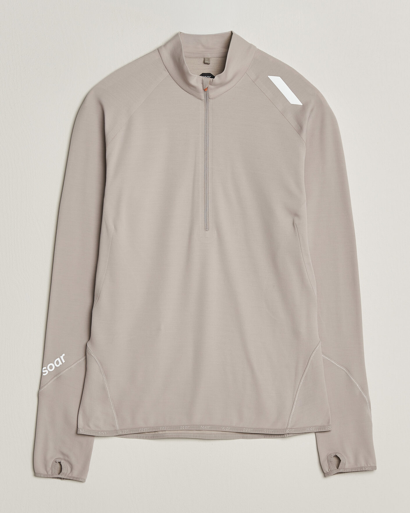 Herre | Trøjer | SOAR Running | Wool Tech Top Opal Grey