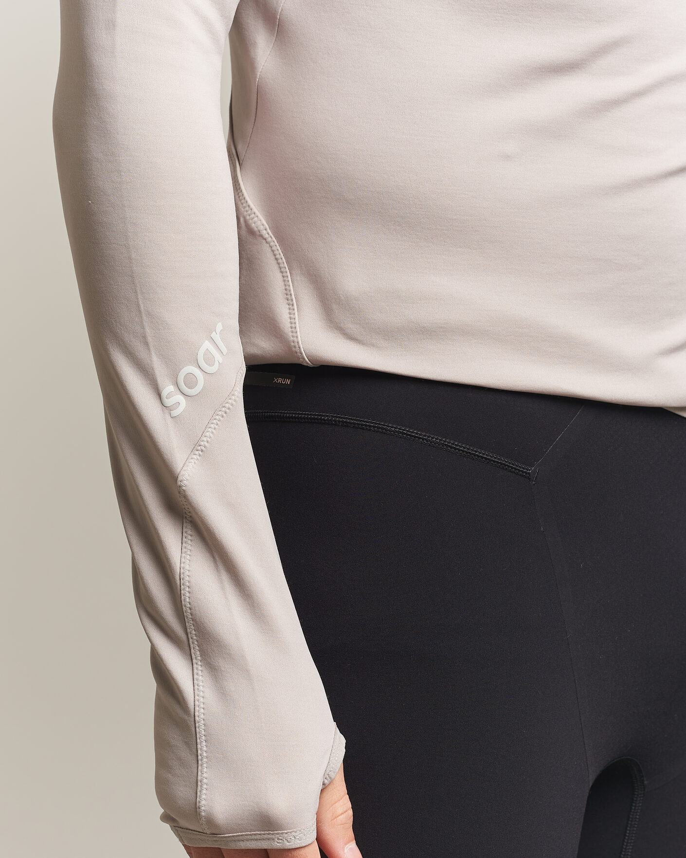 Herre | Trøjer | SOAR Running | Wool Tech Top Opal Grey