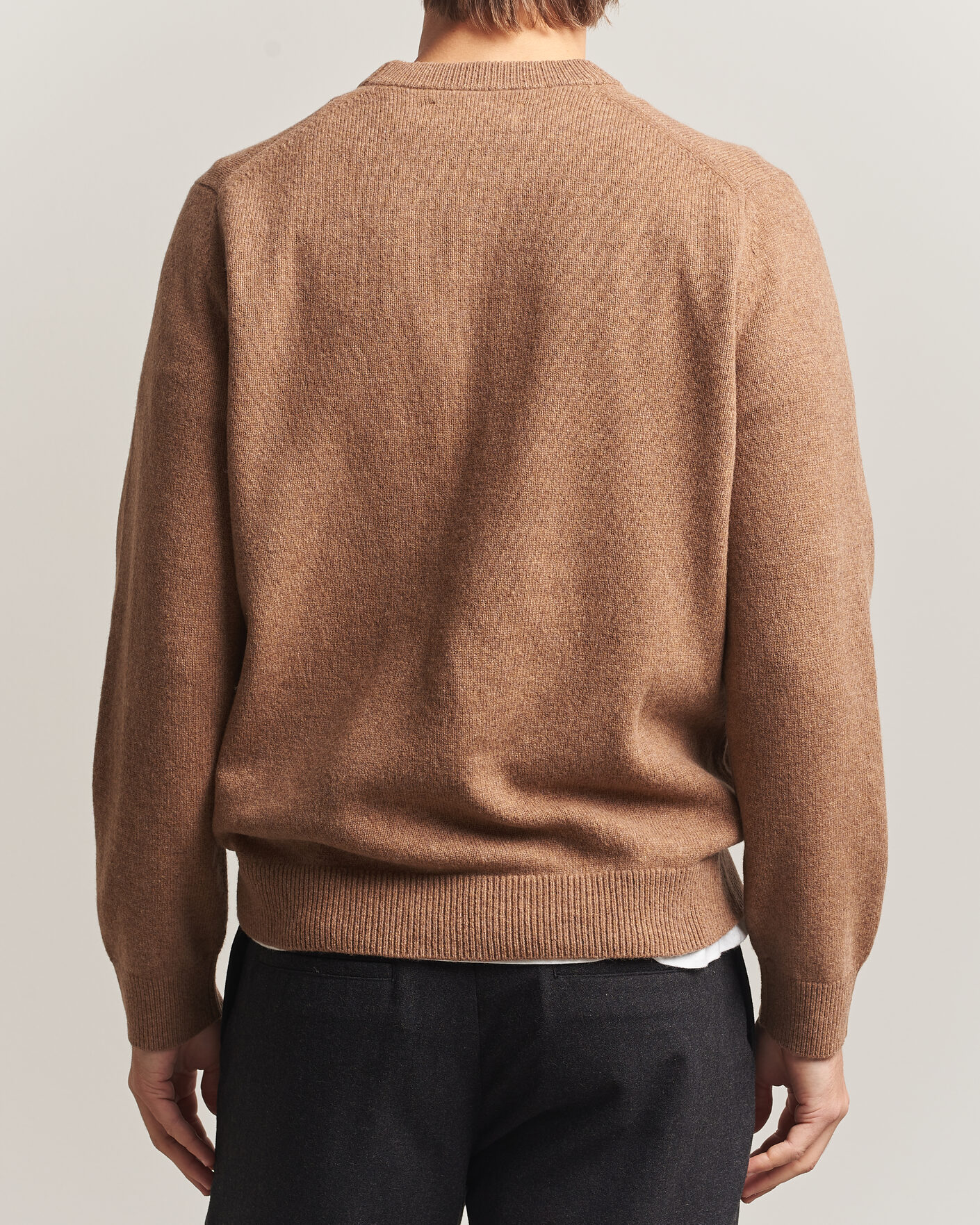 Herre | Trøjer | Samsøe Samsøe | Isak Knitted Crew Neck Lead Gray
