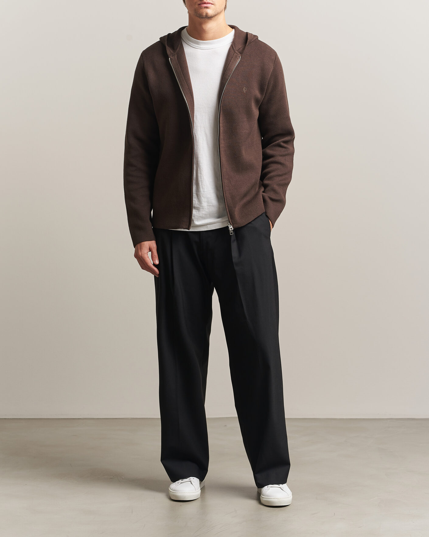 Herre | Trøjer | Samsøe Samsøe | Niklas Full Zip Hoodie Delicioso