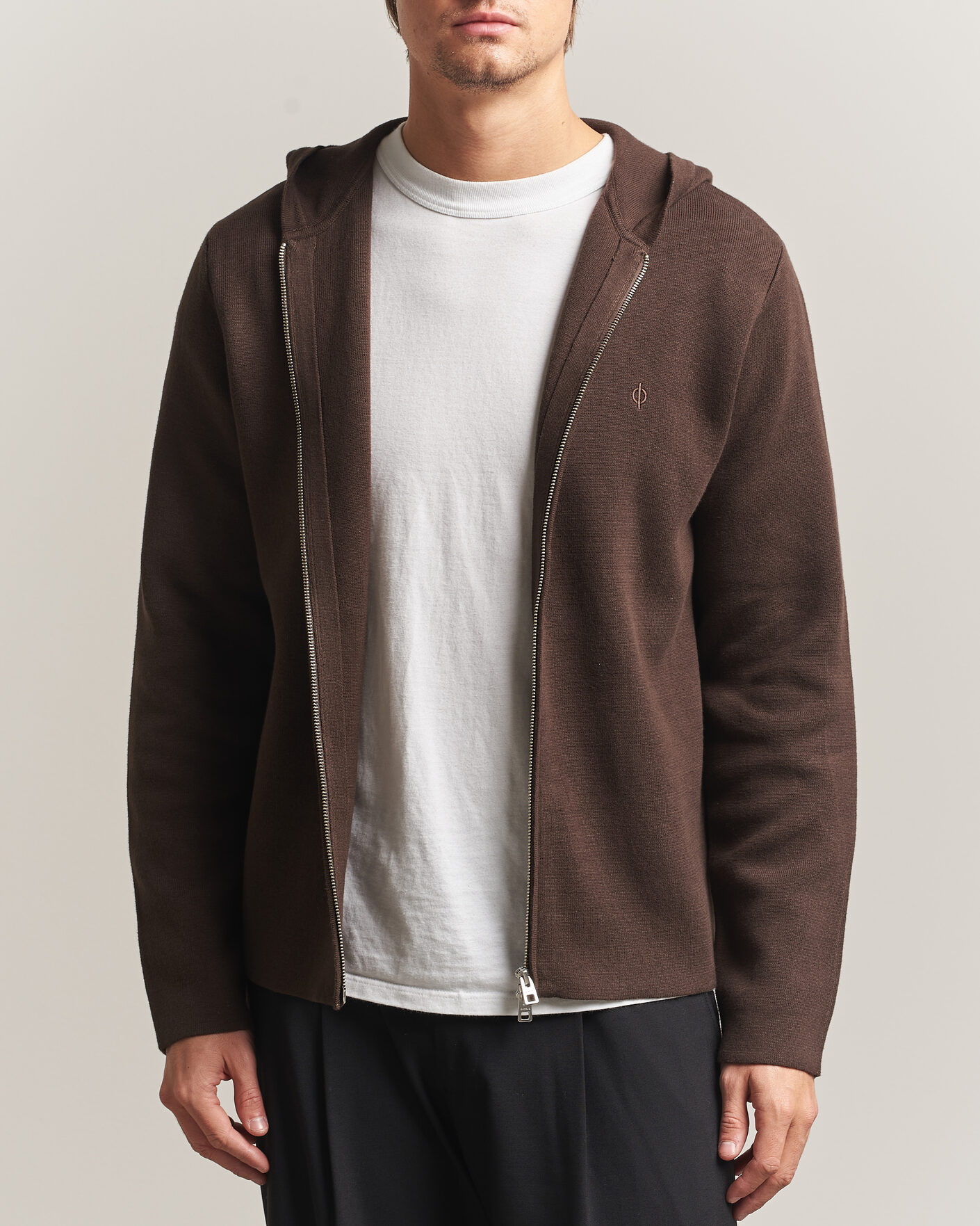Herre | Trøjer | Samsøe Samsøe | Niklas Full Zip Hoodie Delicioso