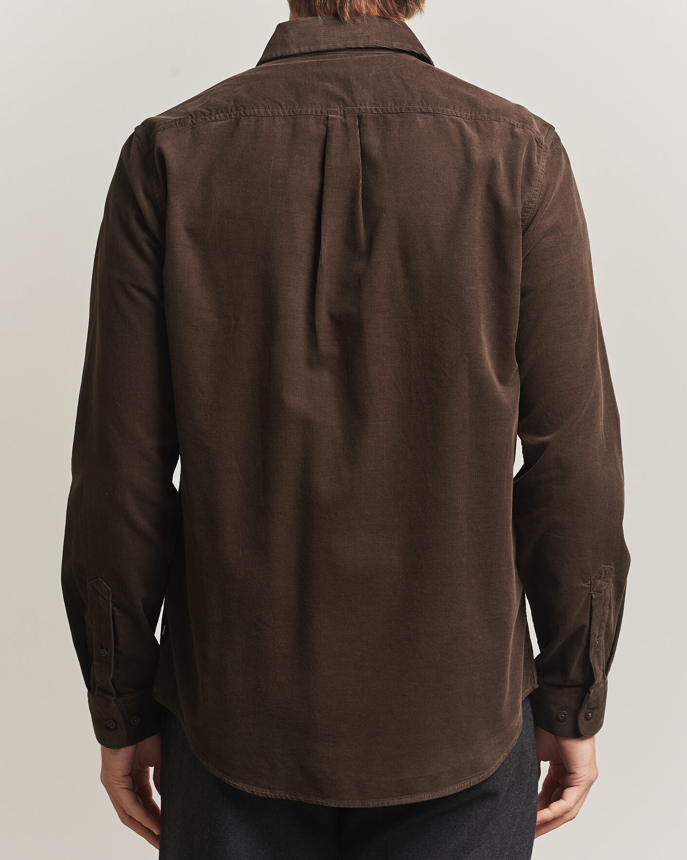 Herre | Skjorter | Samsøe Samsøe | Liam Baby Cord Checked Shirt Delicioso