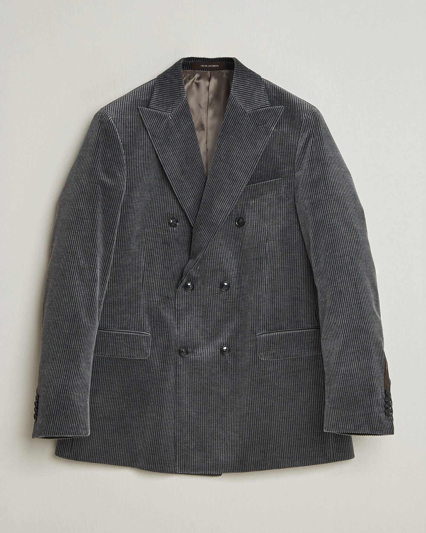 Herre | Blazere & jakker | Oscar Jacobson | Farris Corduroy Blazer Grey