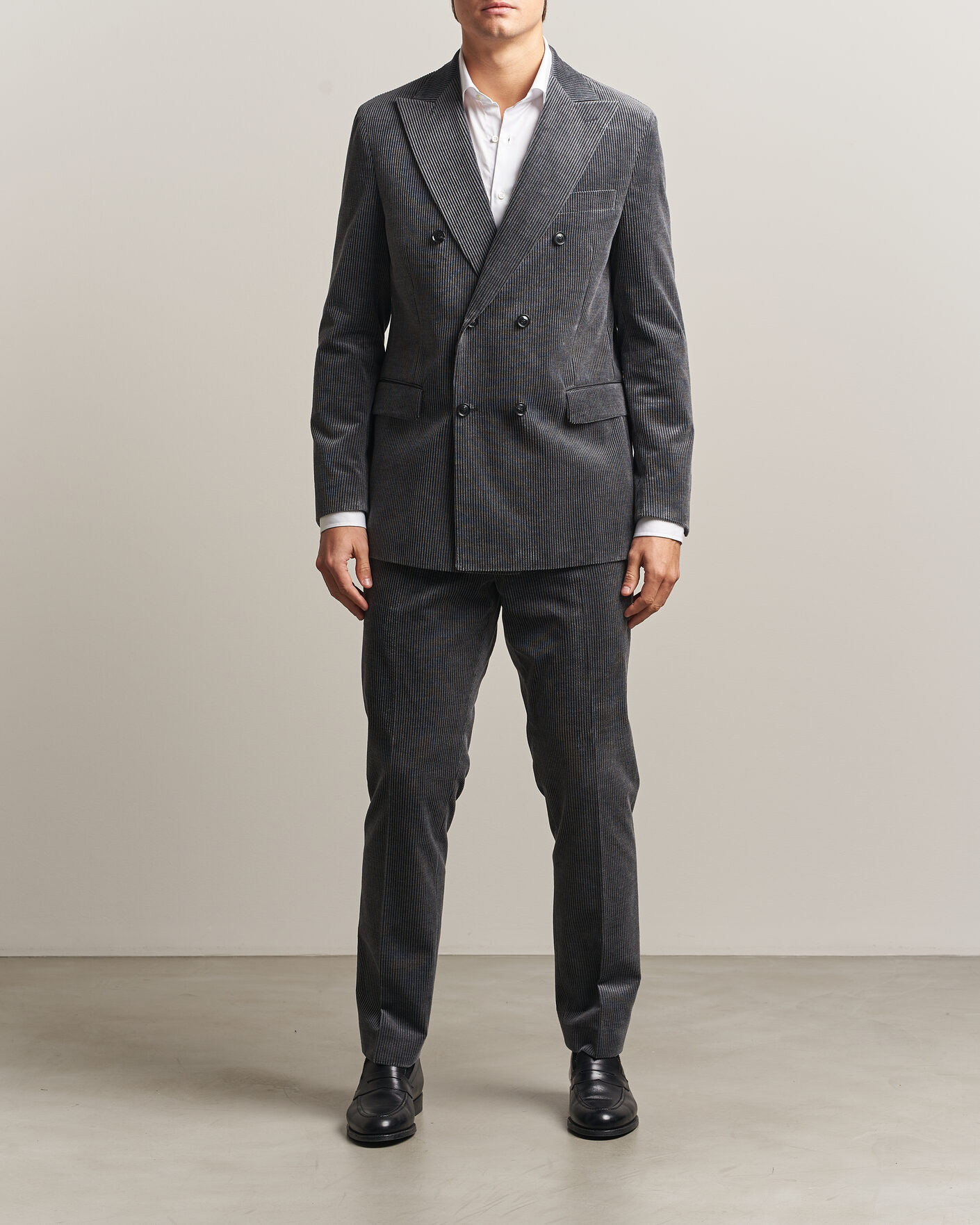 Herre | Blazere & jakker | Oscar Jacobson | Farris Corduroy Blazer Grey