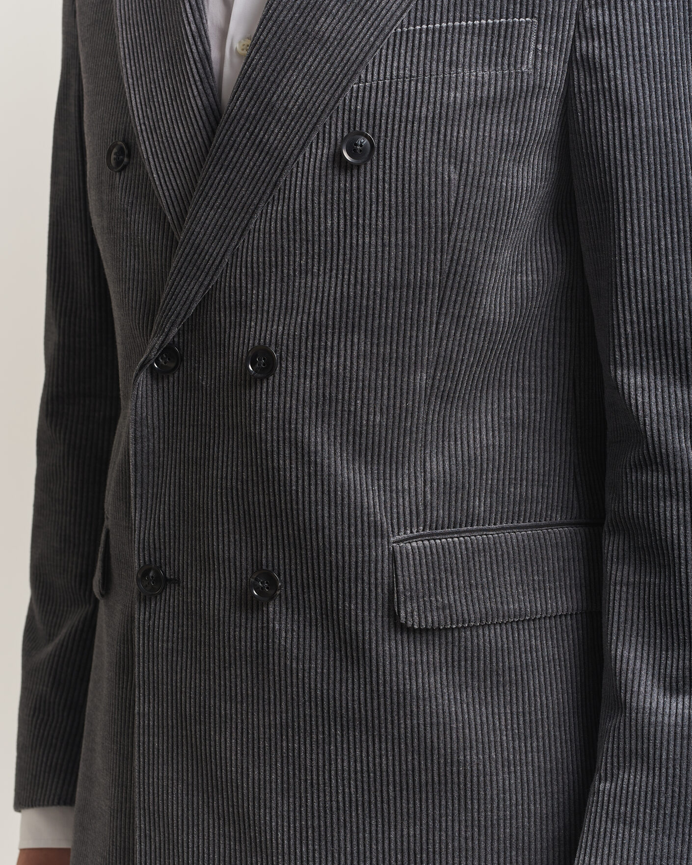 Herre | Blazere & jakker | Oscar Jacobson | Farris Corduroy Blazer Grey