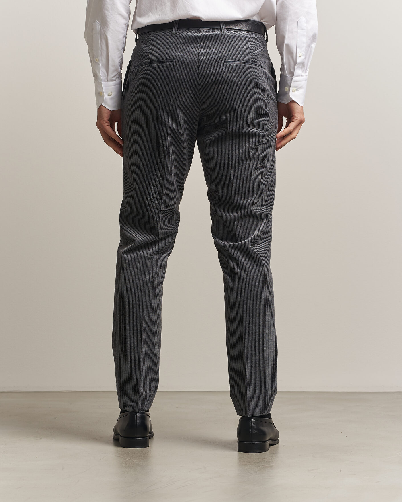 Herre | Bukser | Oscar Jacobson | Dandy Corduroy Trousers Grey