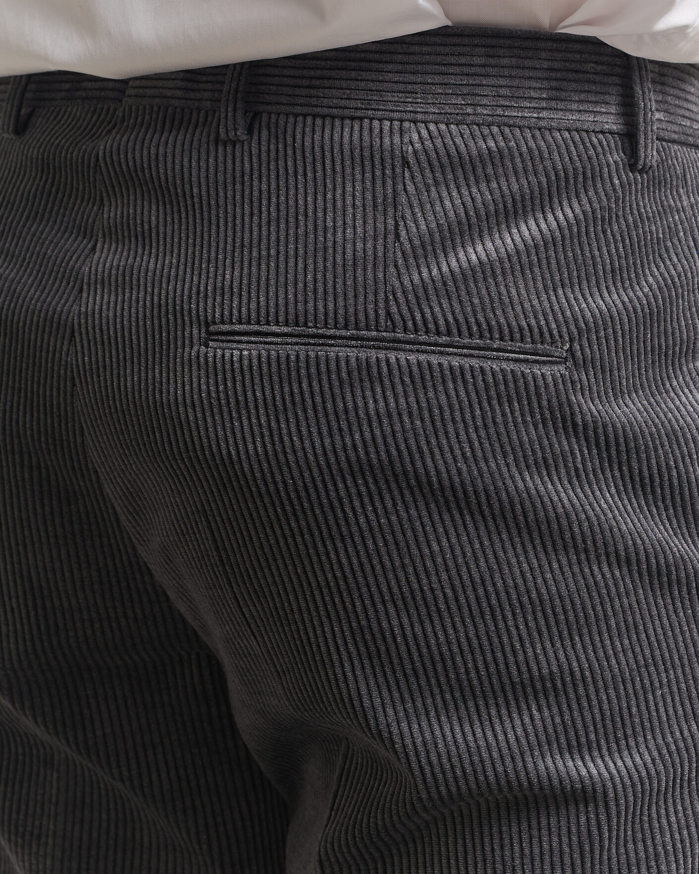 Herre | Bukser | Oscar Jacobson | Dandy Corduroy Trousers Grey