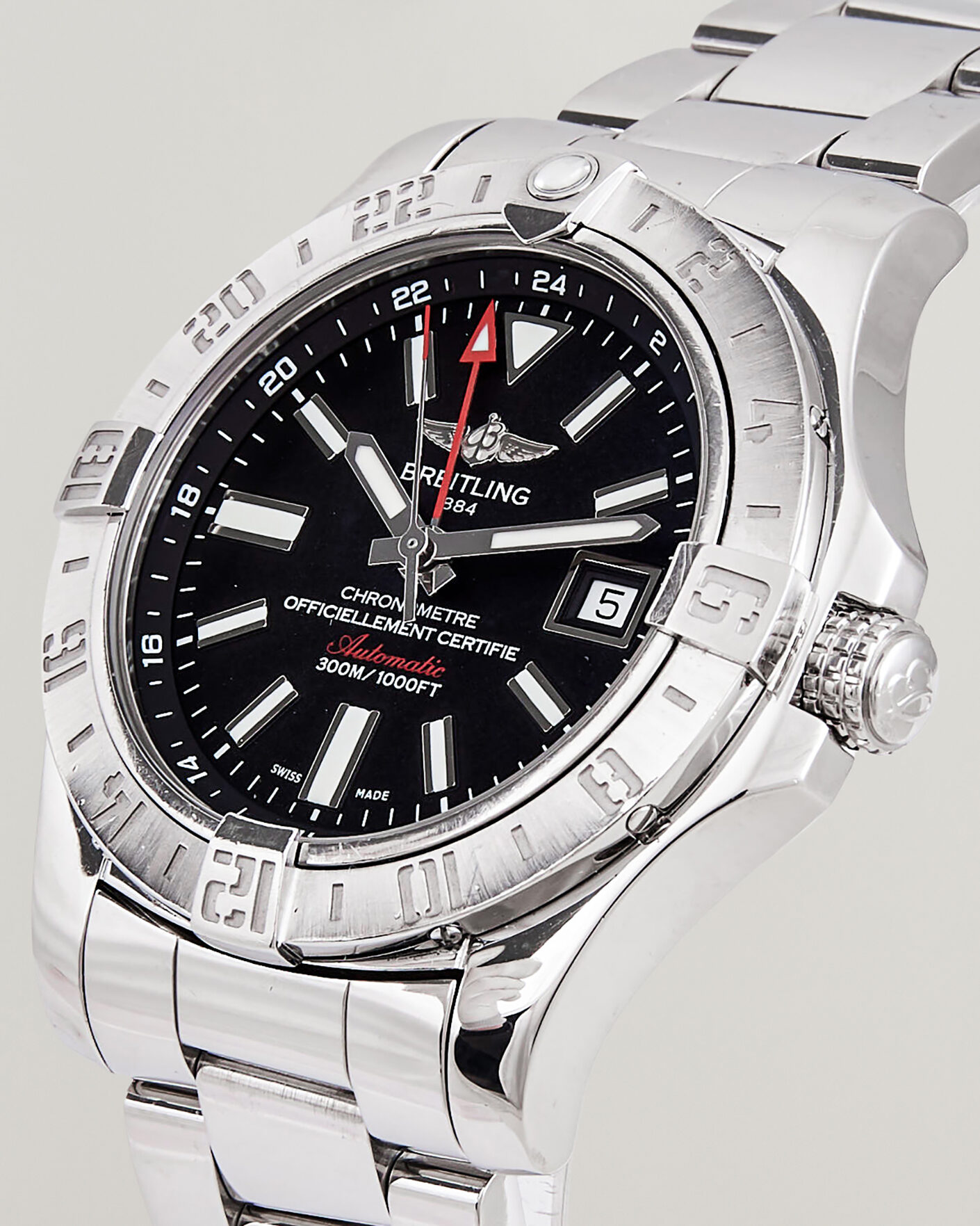 Herre | Pre-Owned & Vintage Watches | Breitling Pre-Owned | Avenger II GMT 