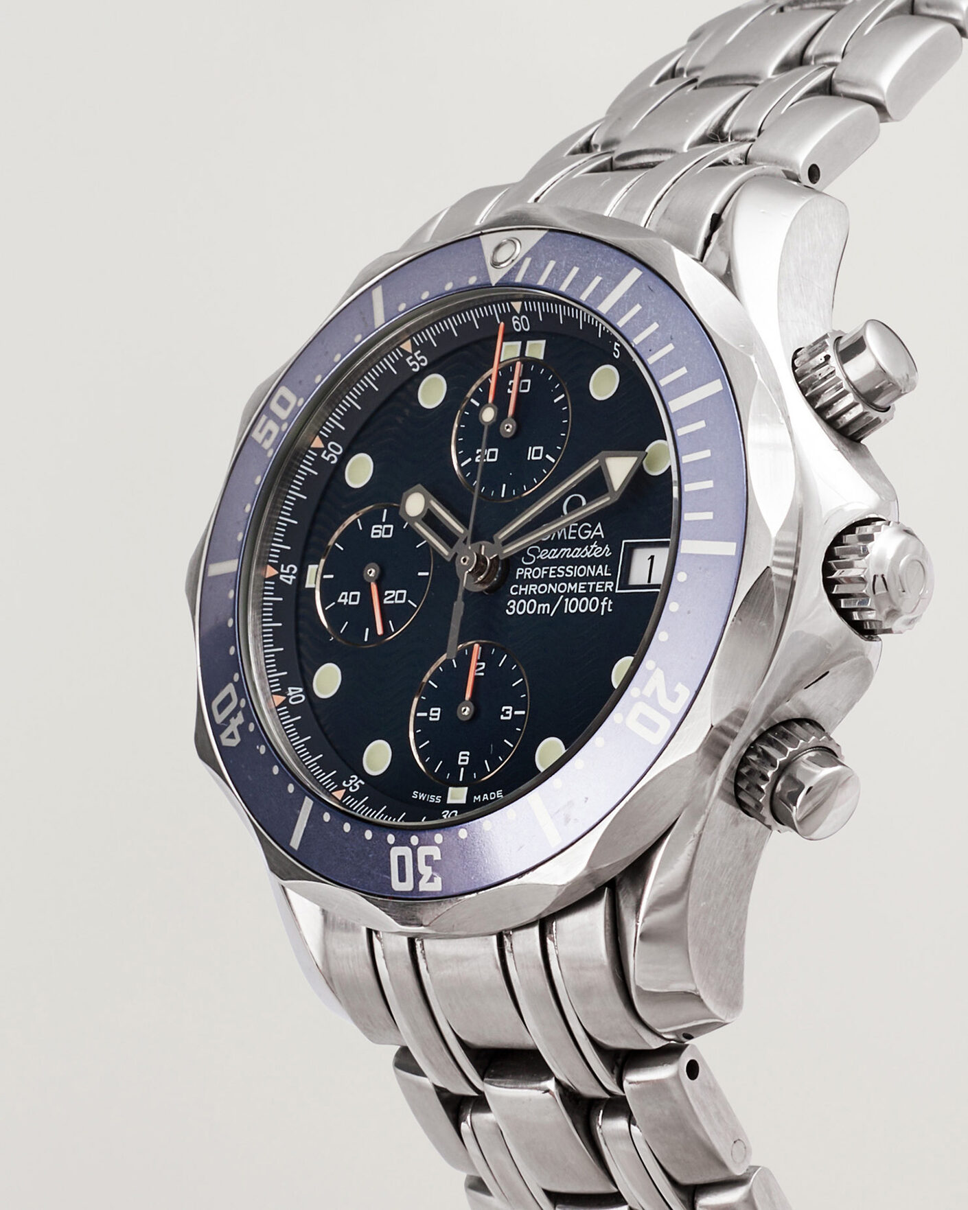 Herre | Pre-Owned & Vintage Watches | Omega Pre-Owned | Seamaster 300M Chrono 