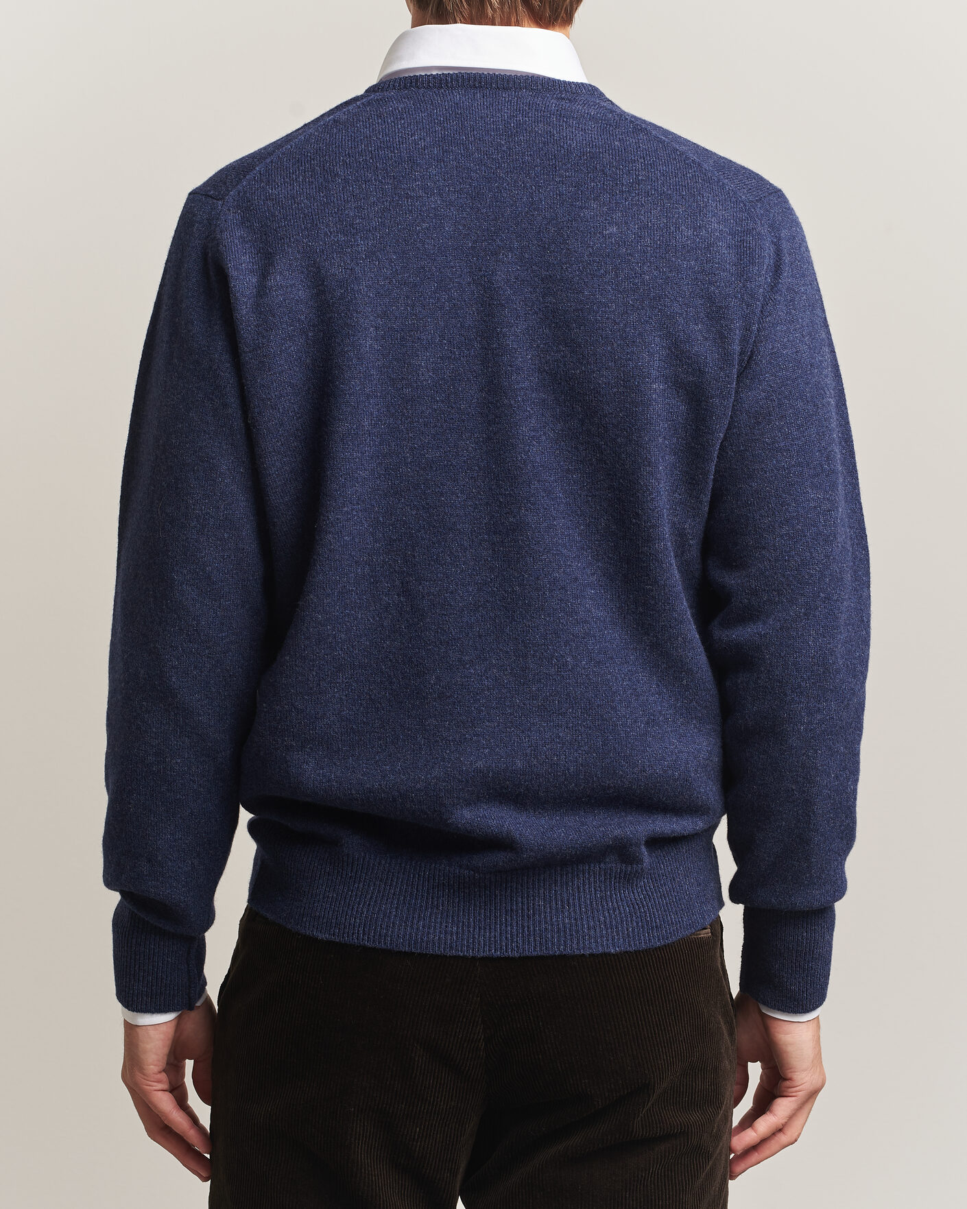 Herre | Trøjer | William Lockie | Rob Lambswool V-Neck Astra