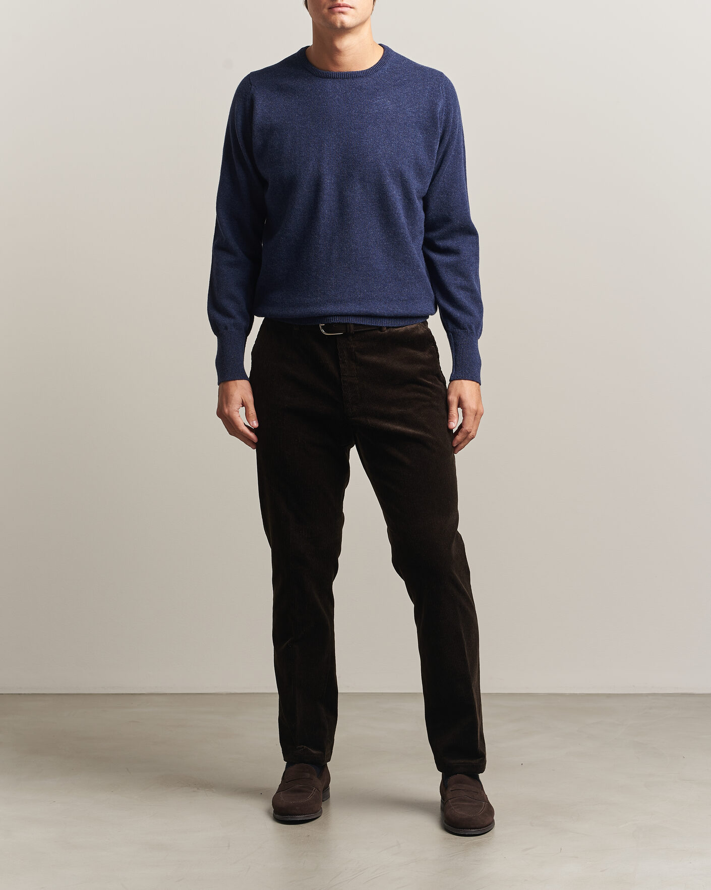 Herre | Trøjer | William Lockie | Rob Lambswool Crewneck Astra