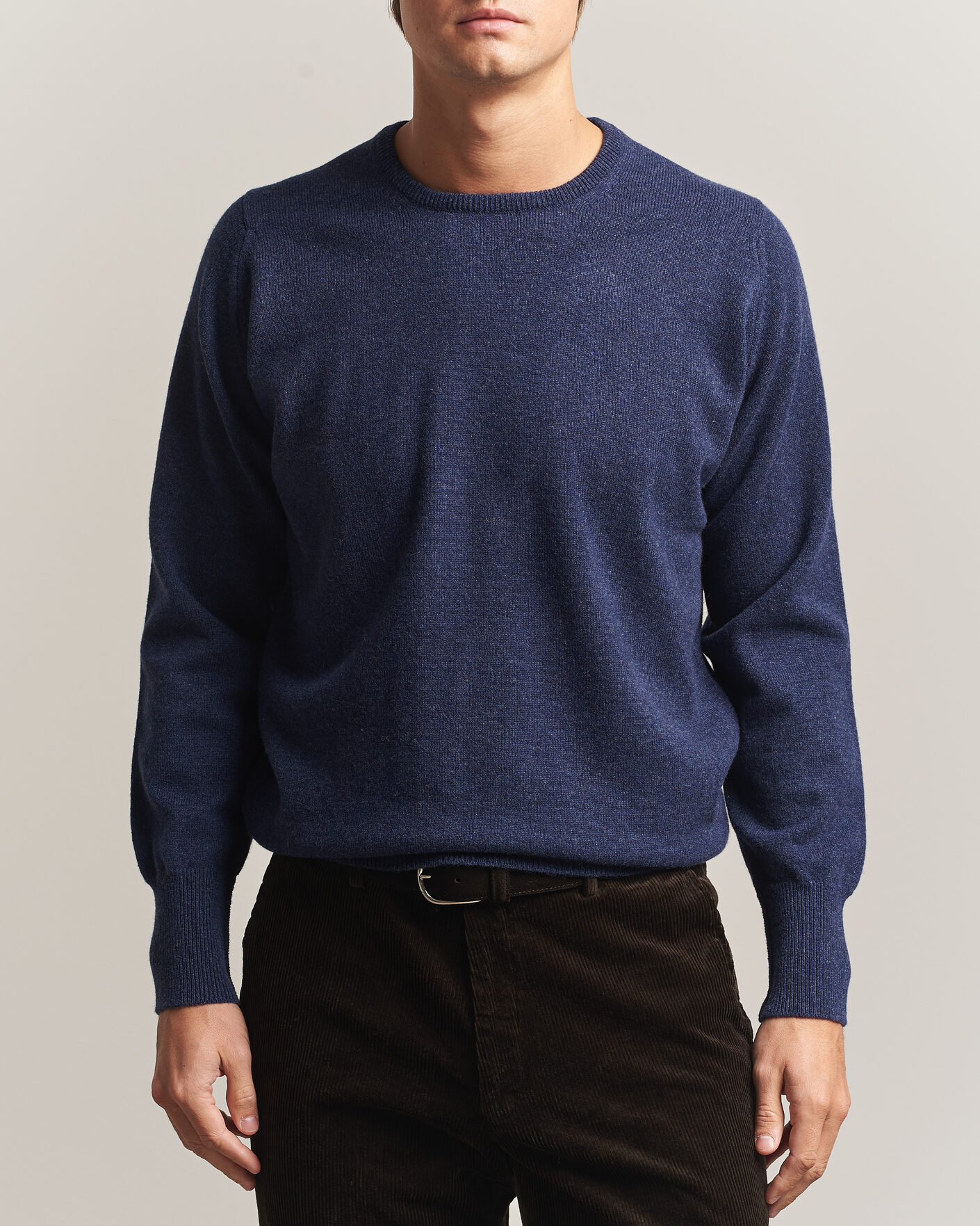 Herre | Trøjer | William Lockie | Rob Lambswool Crewneck Astra