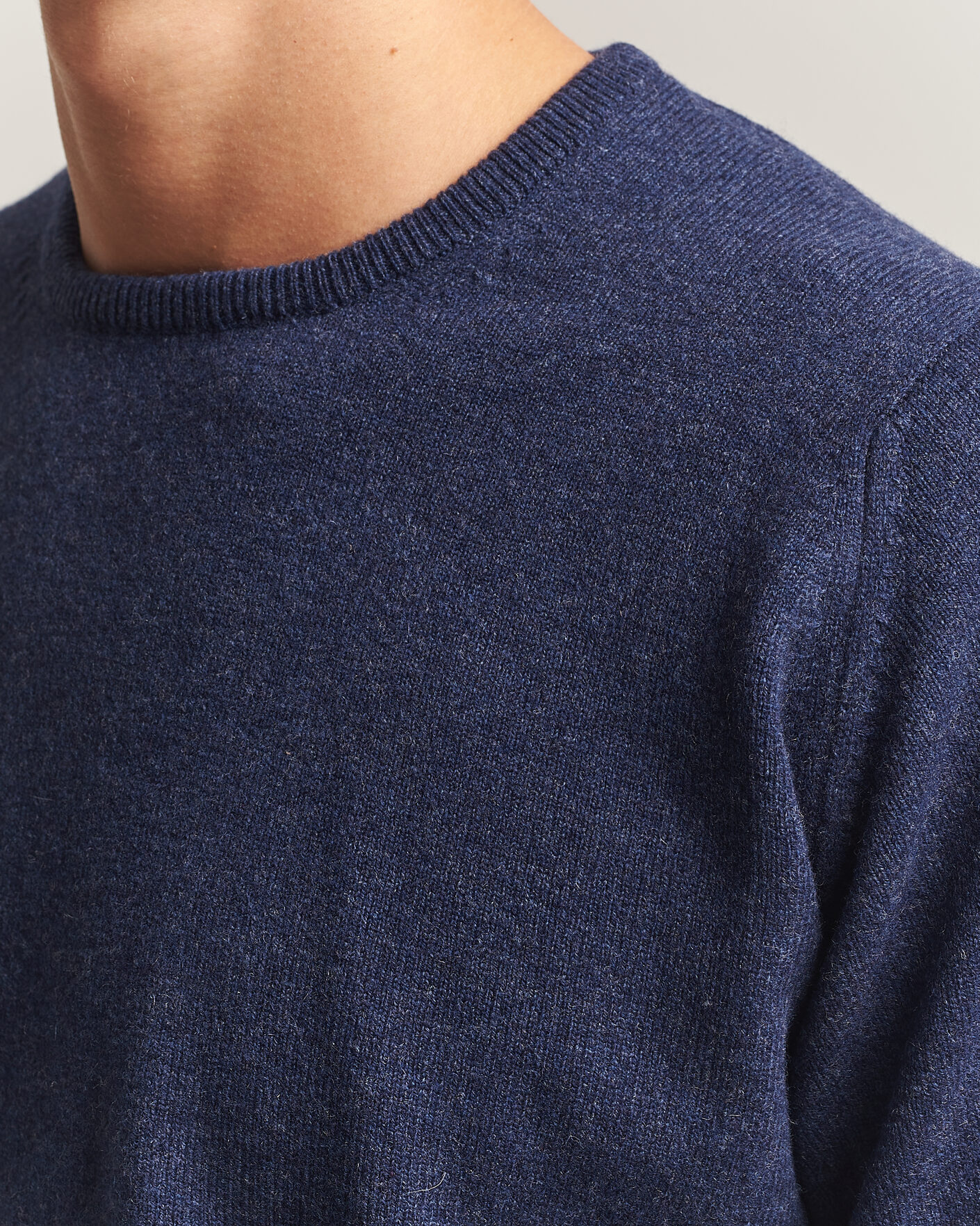 Herre | Trøjer | William Lockie | Rob Lambswool Crewneck Astra