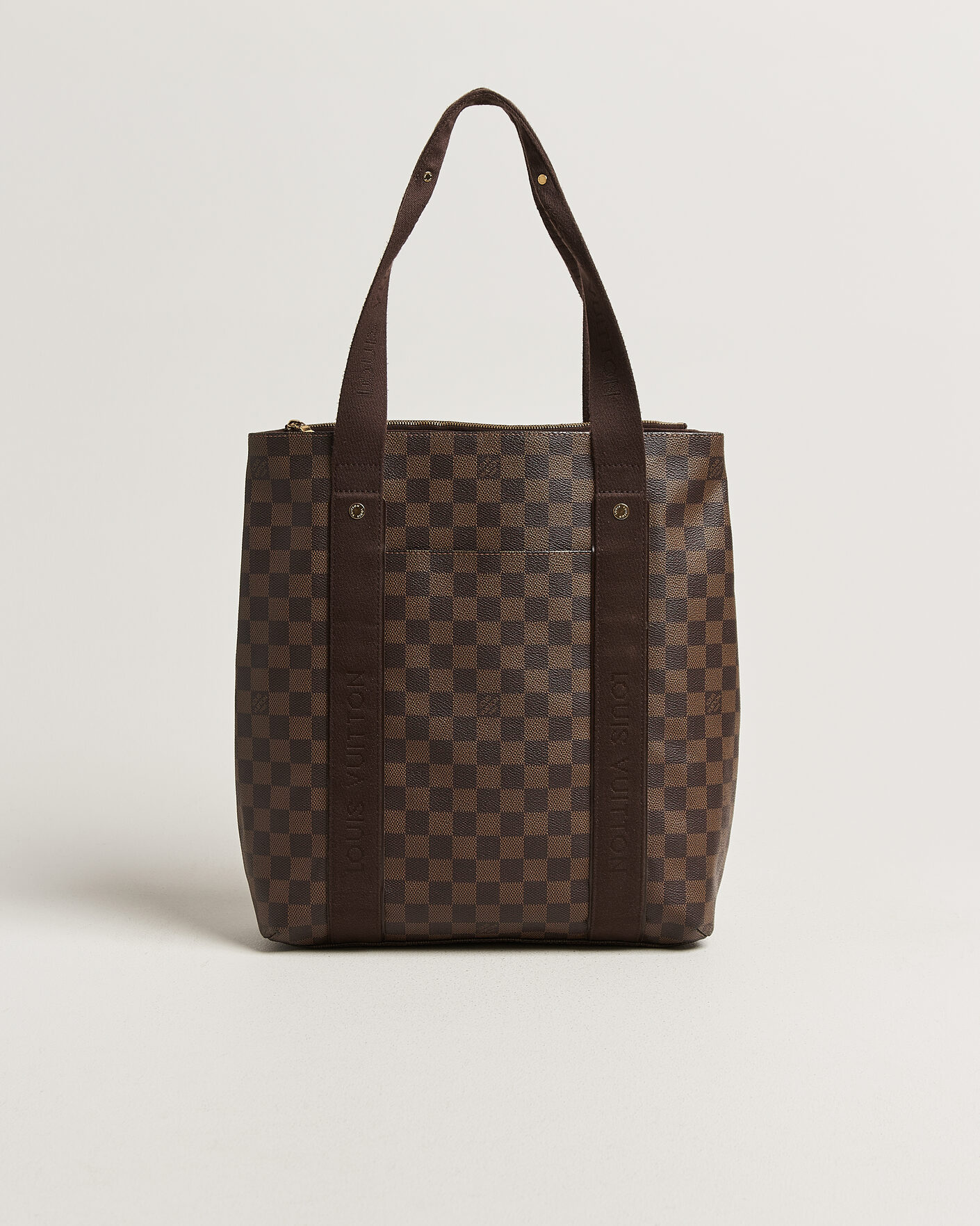 Herre | Pre-Owned & Vintage Bags | Louis Vuitton Pre-Owned | Cabas Bobur Tote Bag Damier Ebene