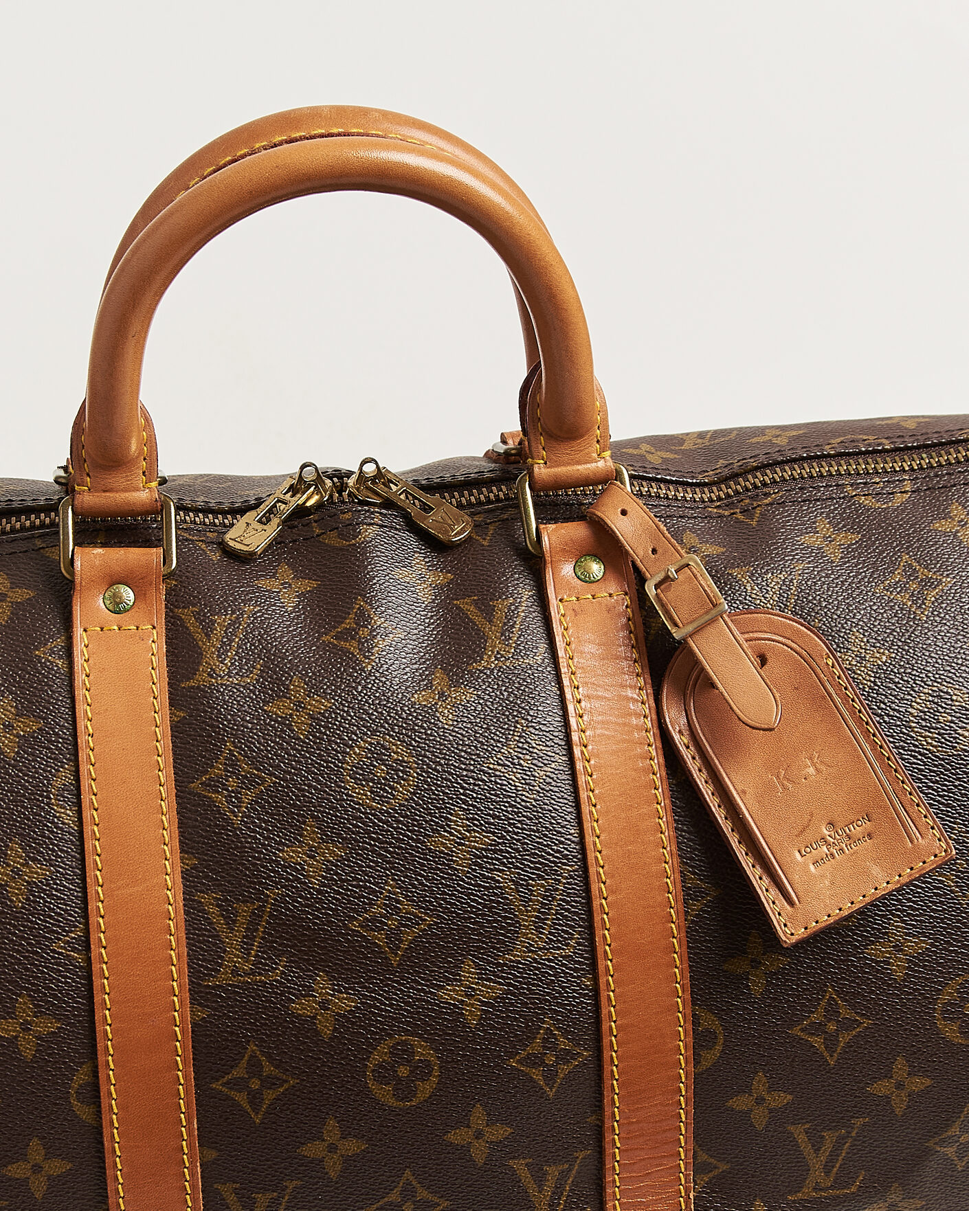 Herre | Pre-Owned & Vintage Bags | Louis Vuitton Pre-Owned | Keepall 50 Bandoulière Monogram