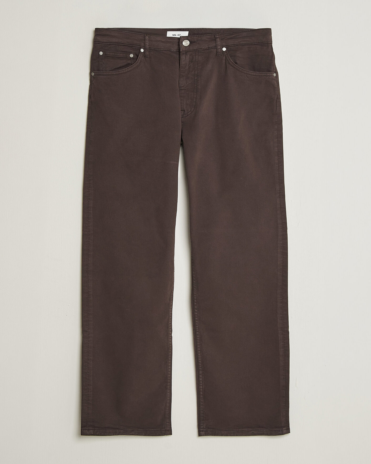 Herre | Bukser | NN07 | Otis Relaxed Fit 5-Pocket Pants Deep Truffle
