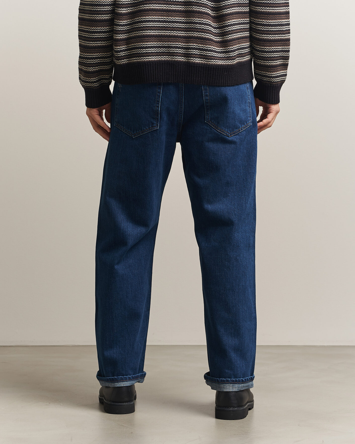 Herre | Bukser | NN07 | Otis Relaxed Fit Selvedge Jeans Medium Indigo