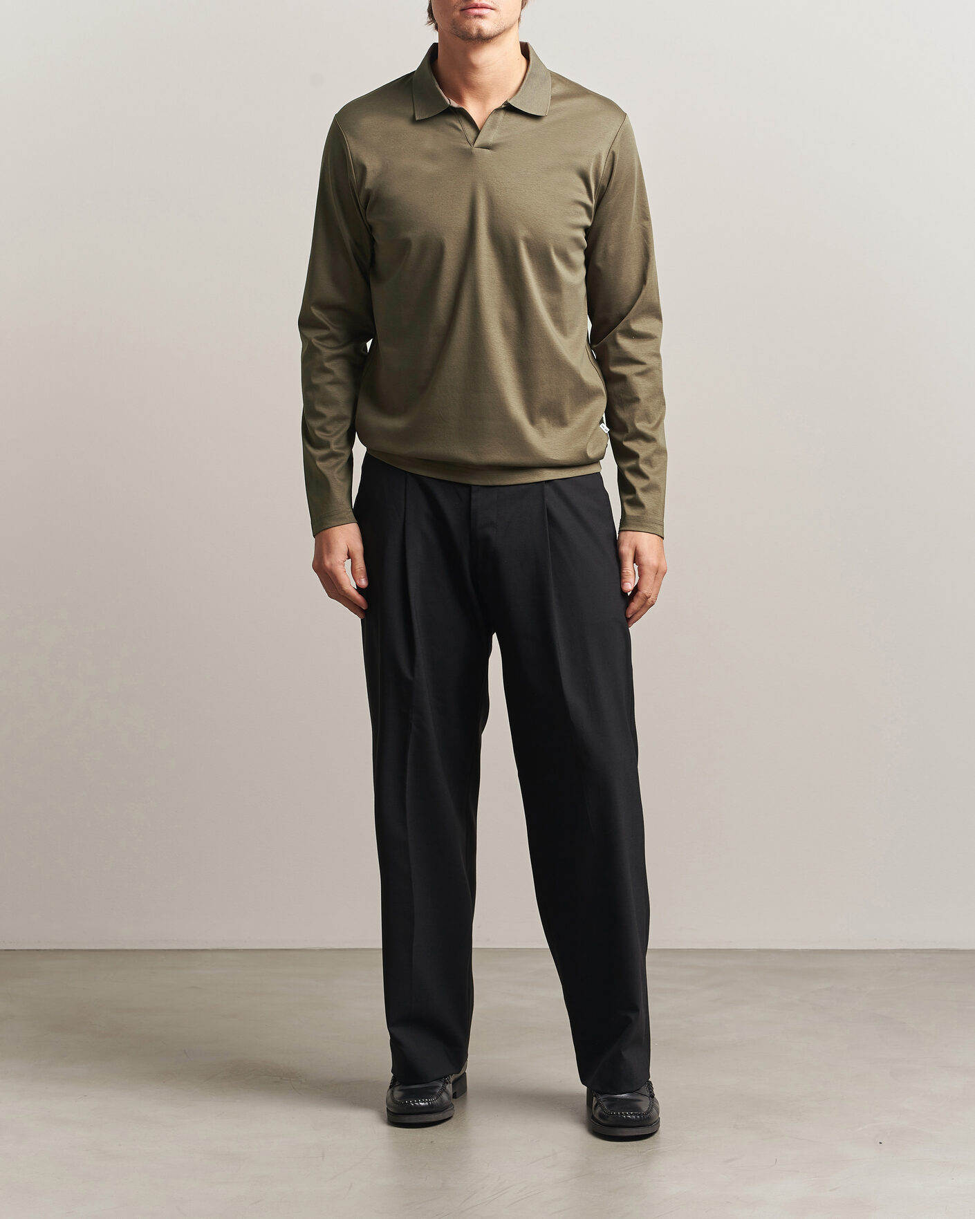 Herre | Polotrøjer | NN07 | Paul Long Sleeve Polo Mable Husk