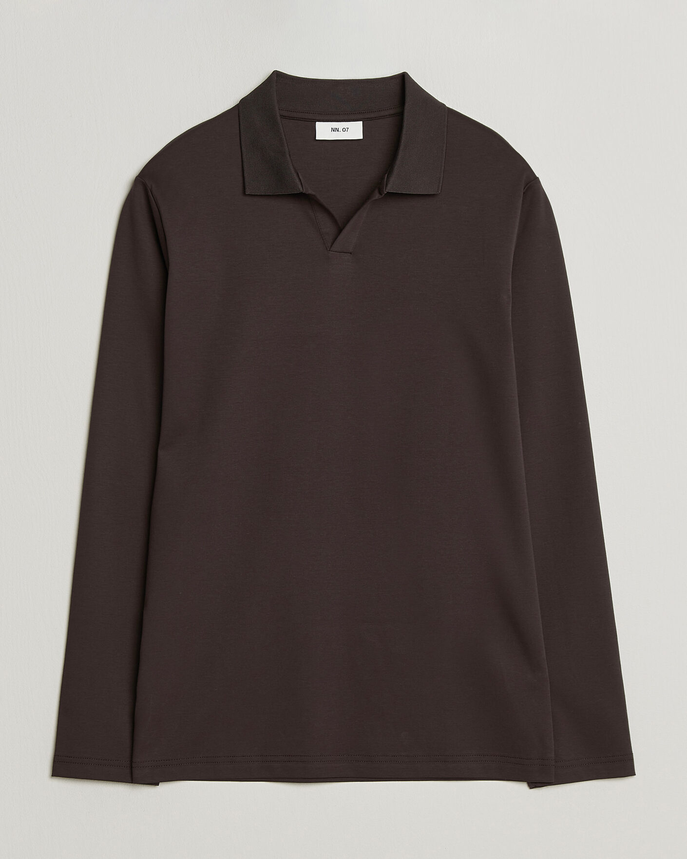 Herre | Polotrøjer | NN07 | Paul Long Sleeve Polo Deep Truffle
