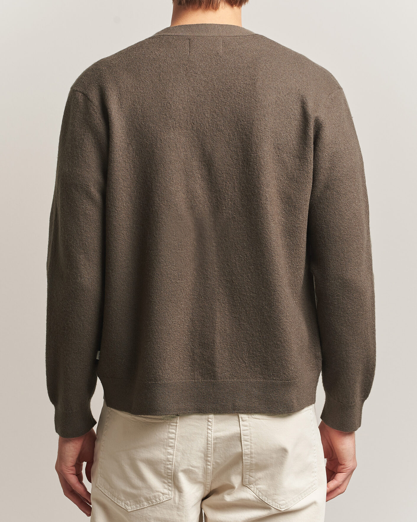 Herre | Trøjer | NN07 | Jasper Wool Knitted Cardigan Mable Husk