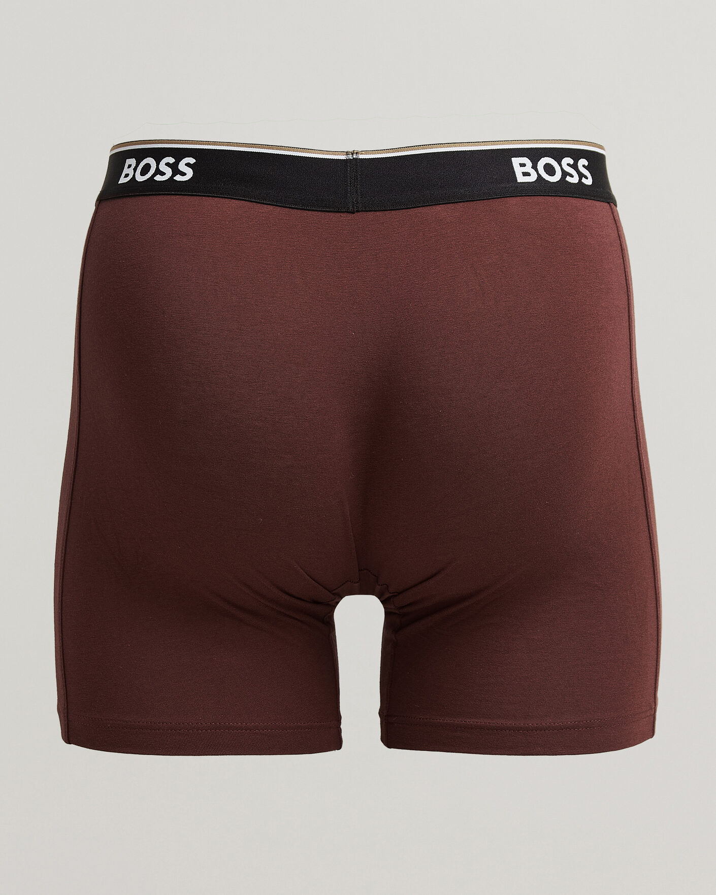 Herre | Undertøj | BOSS BLACK | 3-Pack Long Leg Boxer Burgundy/White/Black