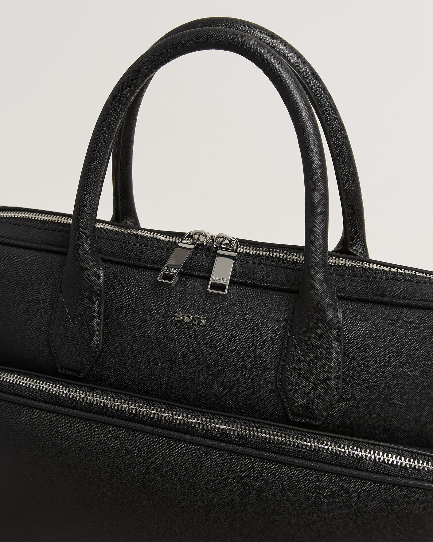 Herre | Tasker | BOSS BLACK | Northon Slim Document Case Black