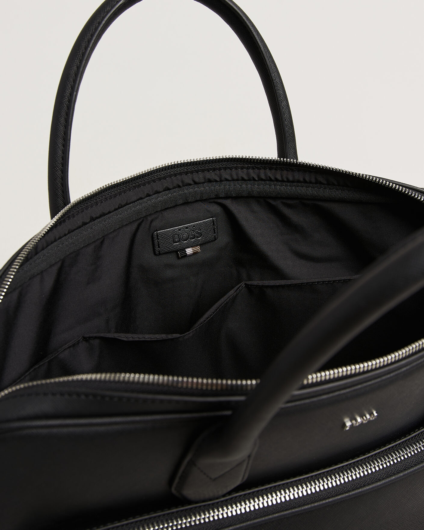 Herre | Tasker | BOSS BLACK | Northon Slim Document Case Black