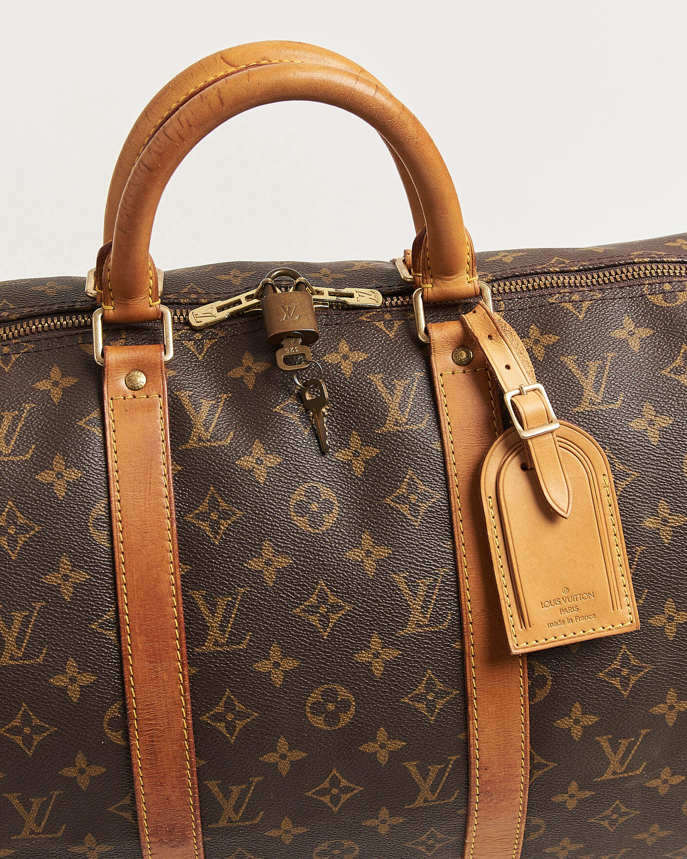 Herre | Pre-Owned & Vintage Bags | Louis Vuitton Pre-Owned | Keepall 50 Bandoulière Monogram