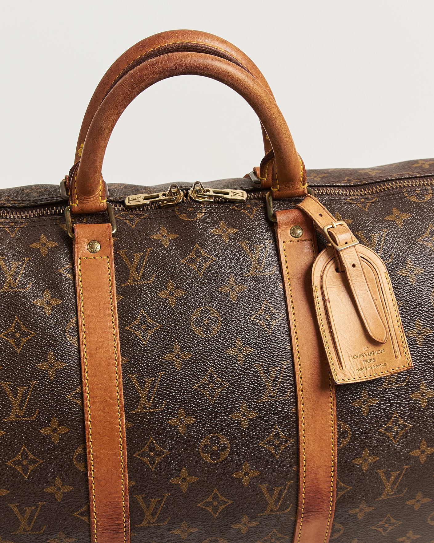 Herre | Pre-Owned & Vintage Bags | Louis Vuitton Pre-Owned | Keepall 50 Bandoulière Monogram