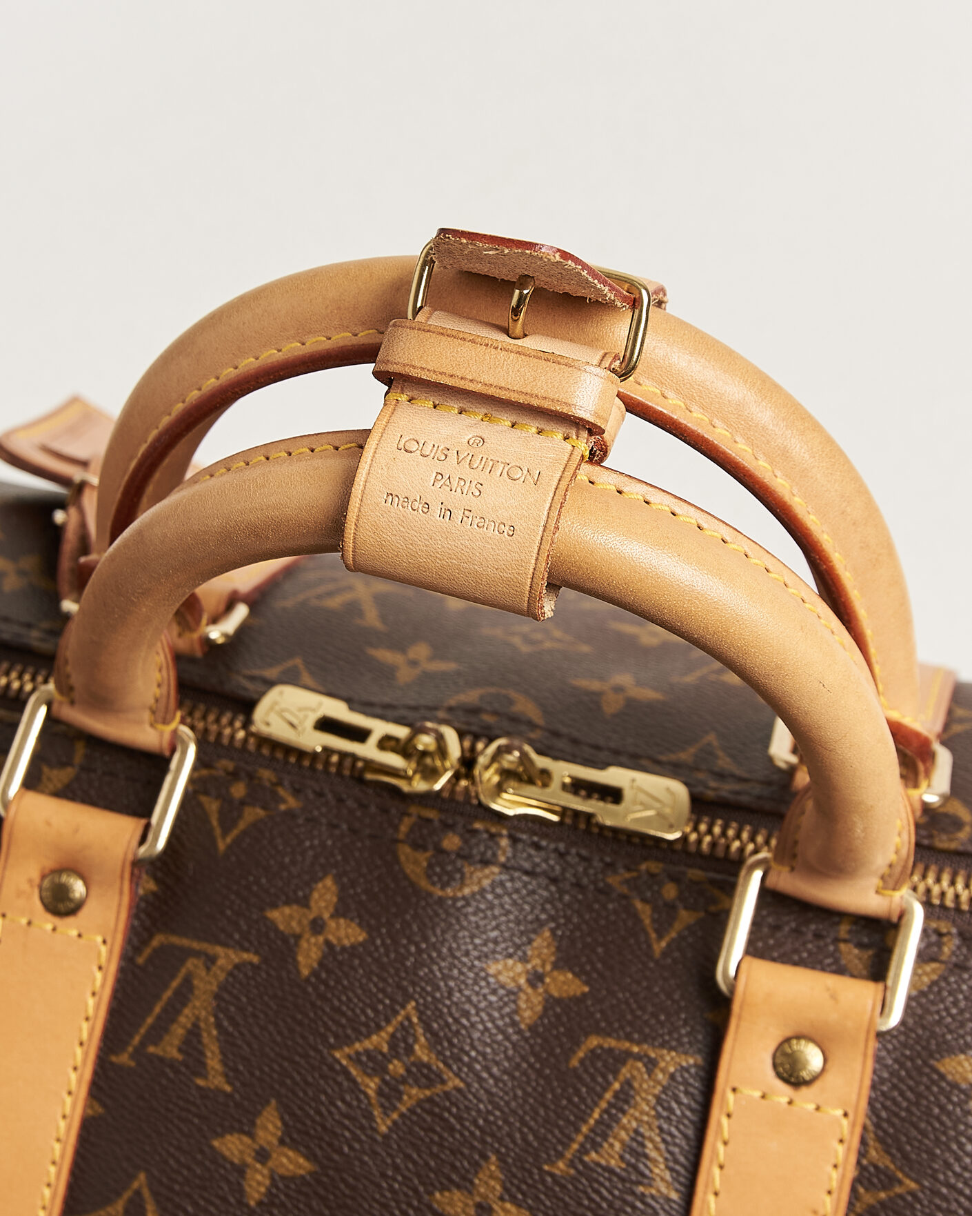 Herre | Pre-Owned & Vintage Bags | Louis Vuitton Pre-Owned | Keepall 50 Bandoulière Monogram