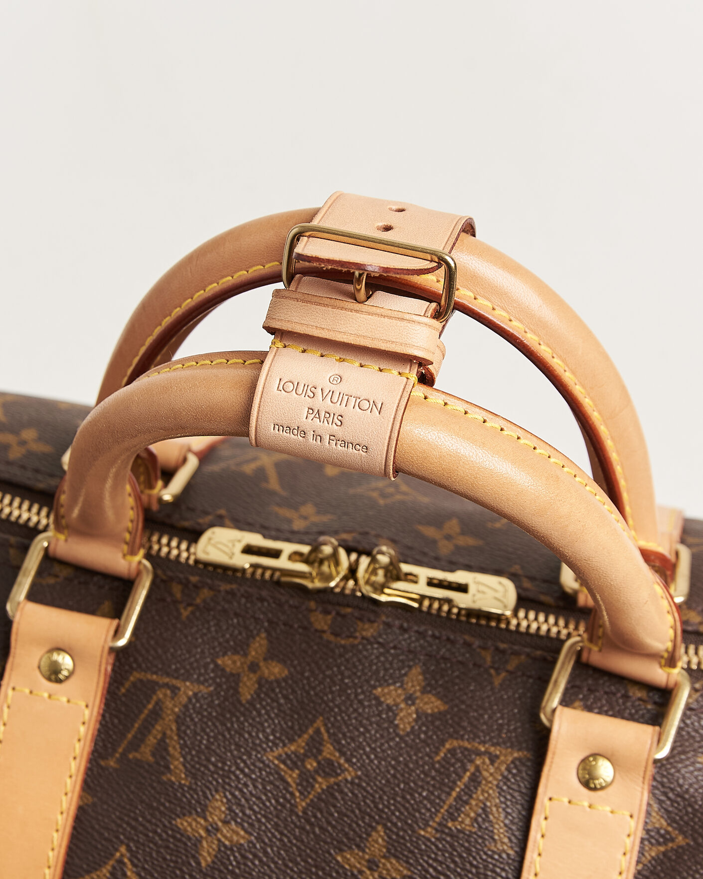 Herre | Pre-Owned & Vintage Bags | Louis Vuitton Pre-Owned | Keepall 50 Bandoulière Monogram