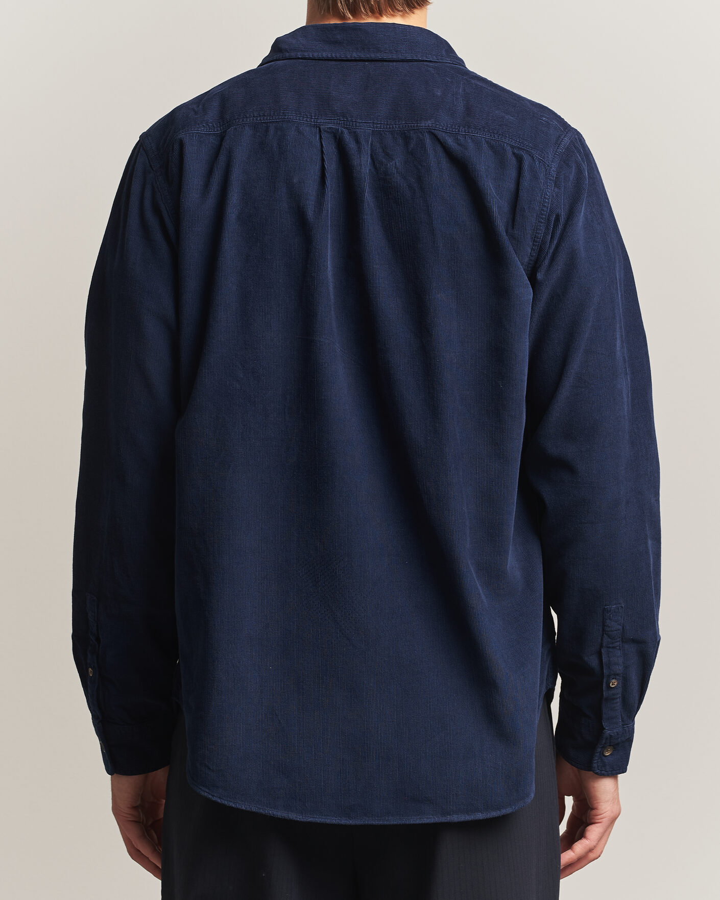 Herre | Skjorter | PS Paul Smith | Casual Fit Corduroy Shirt Navy