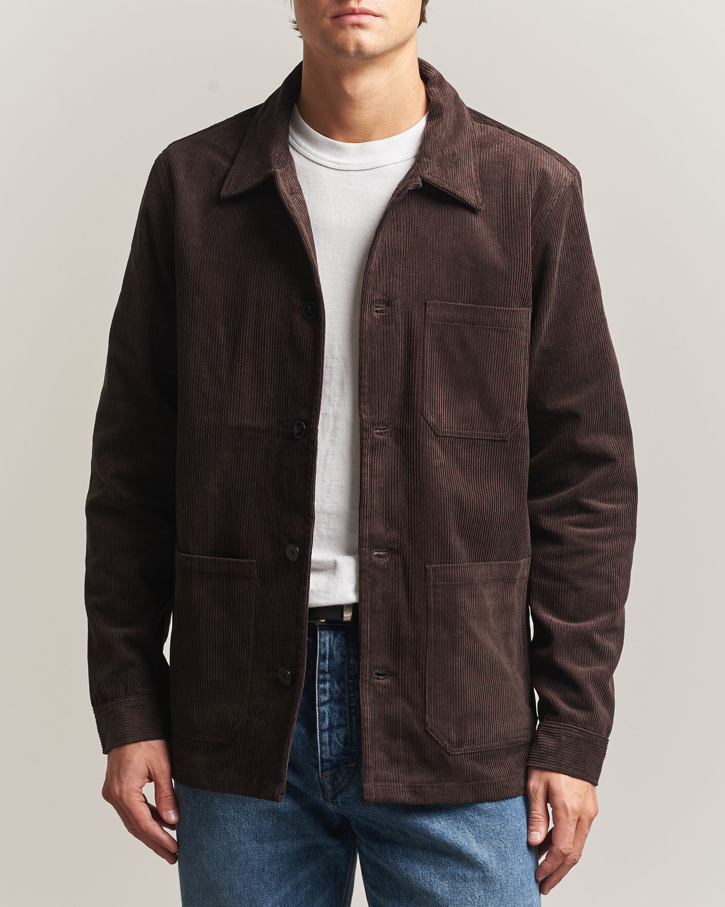 Herre | Skjorter | A Day's March | Original Corduroy Overshirt
