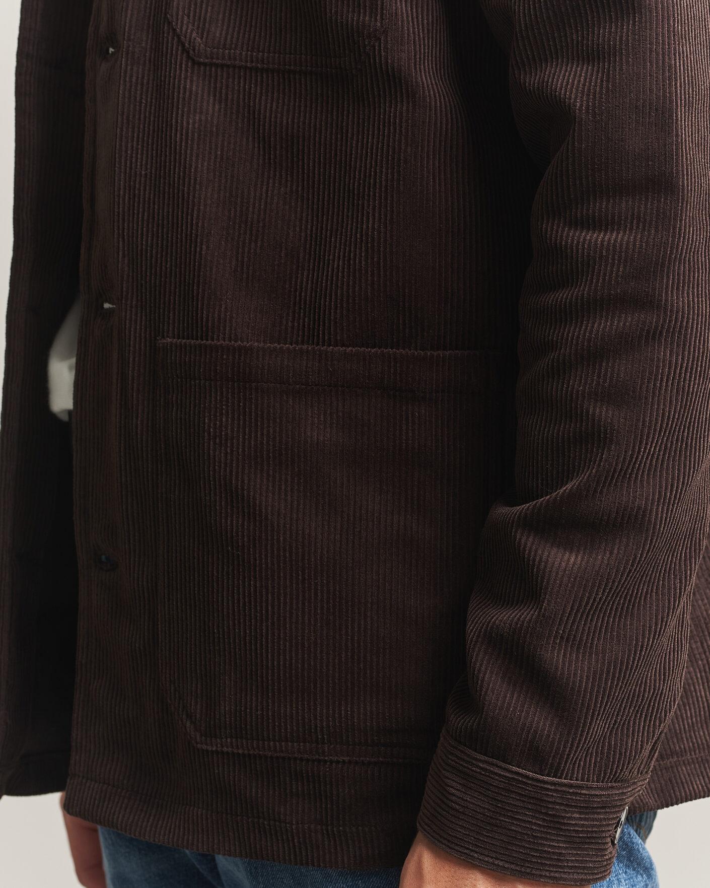 Herre | Skjorter | A Day's March | Original Corduroy Overshirt